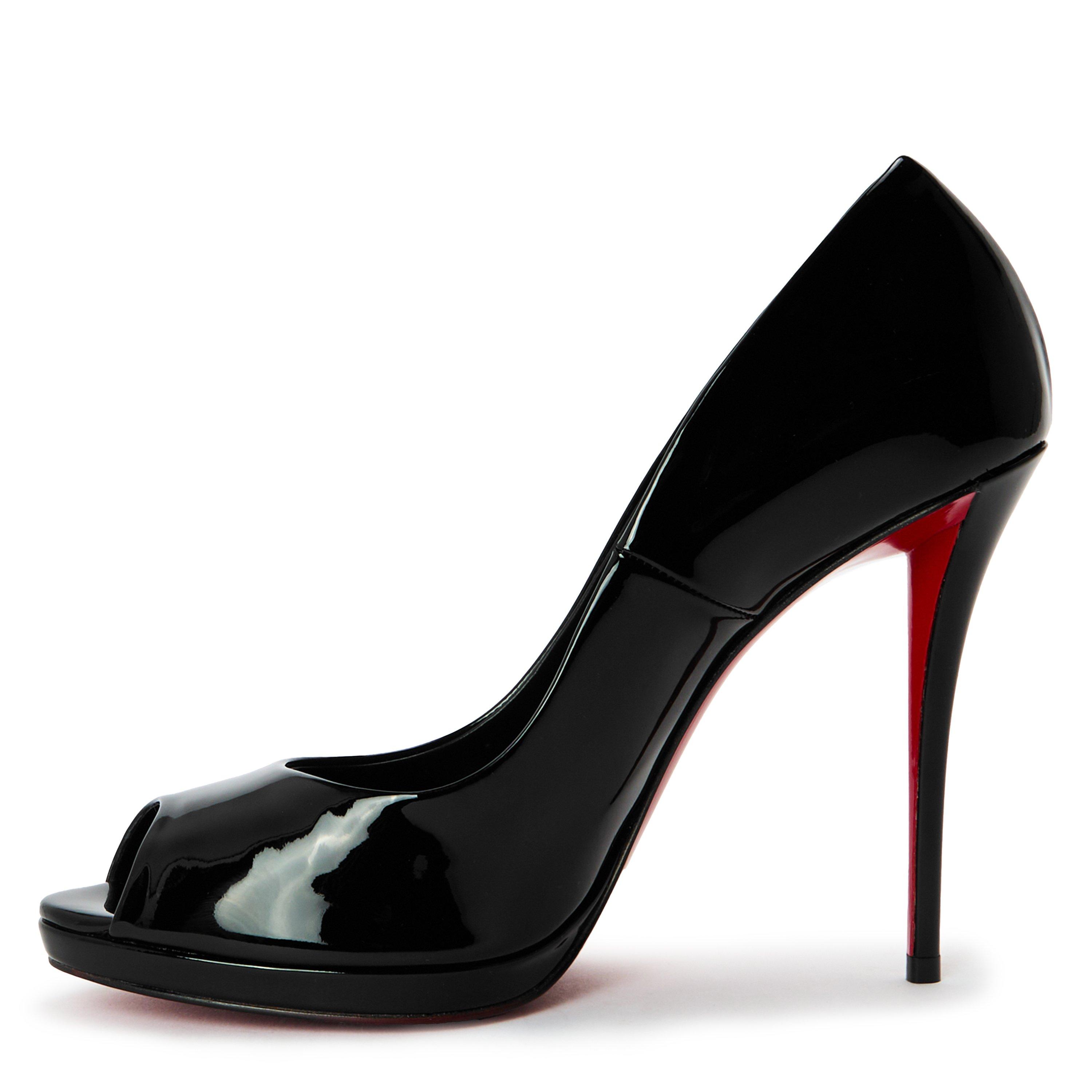 Black - Christian Louboutin - Women's Chr Lady Z Stiletto Court Shoes - 2