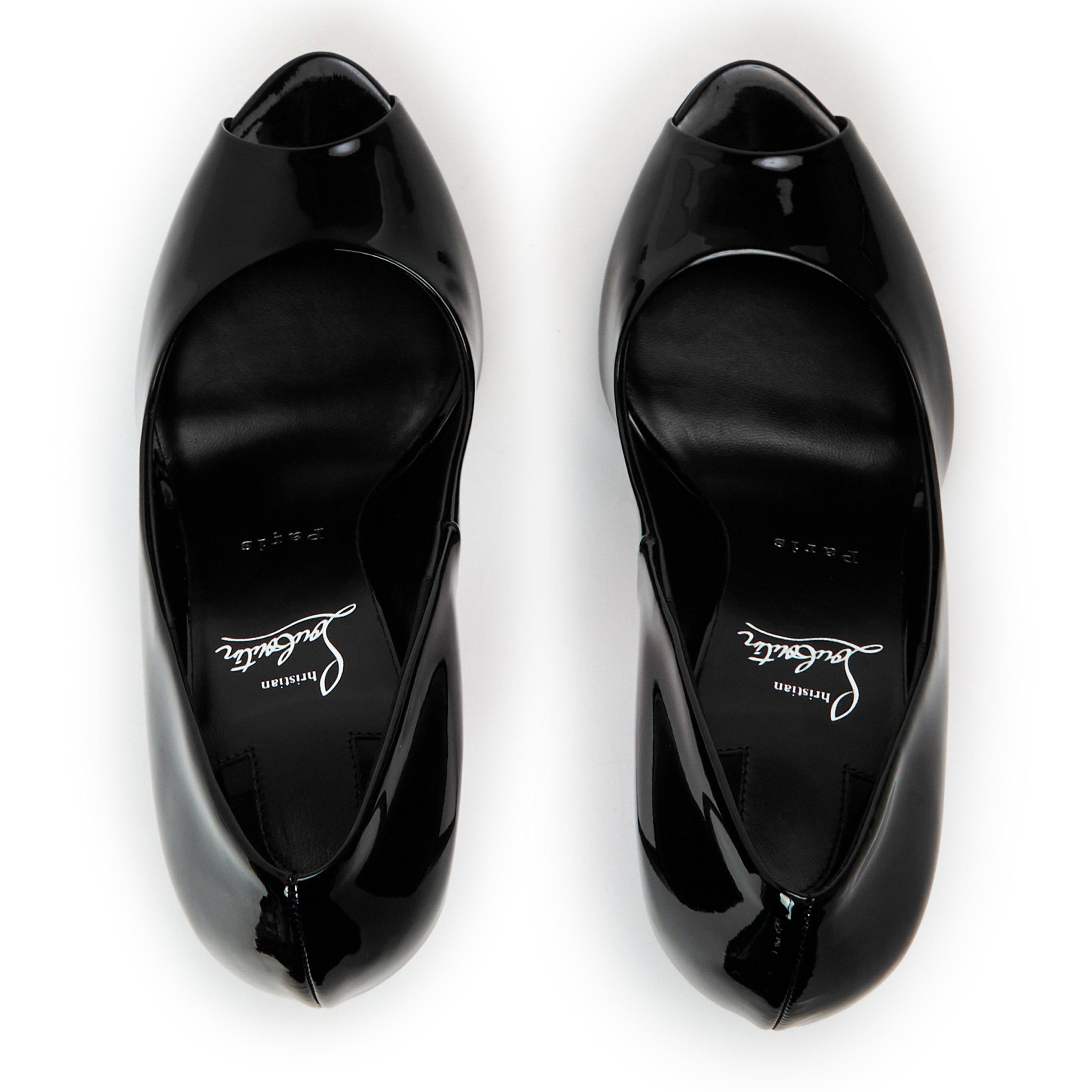 Black - Christian Louboutin - Women's Chr Lady Z Stiletto Court Shoes - 5