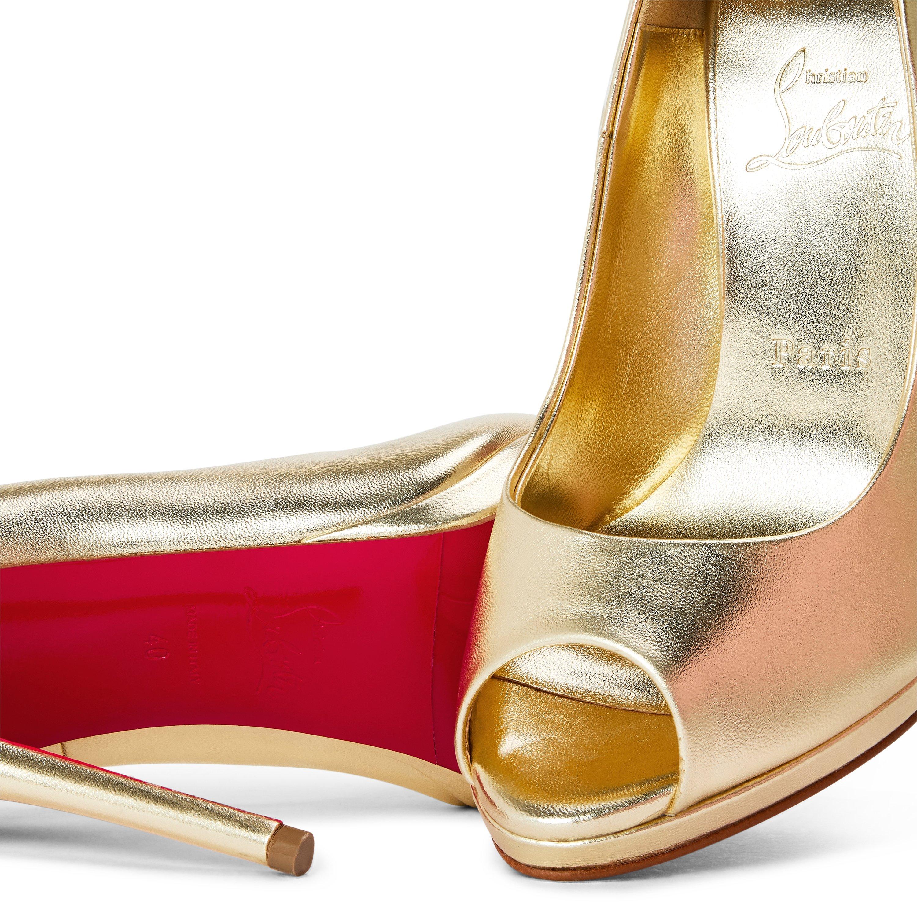 Platine - Christian Louboutin - Women's Chr Lady Z Stiletto Court Shoes - 4