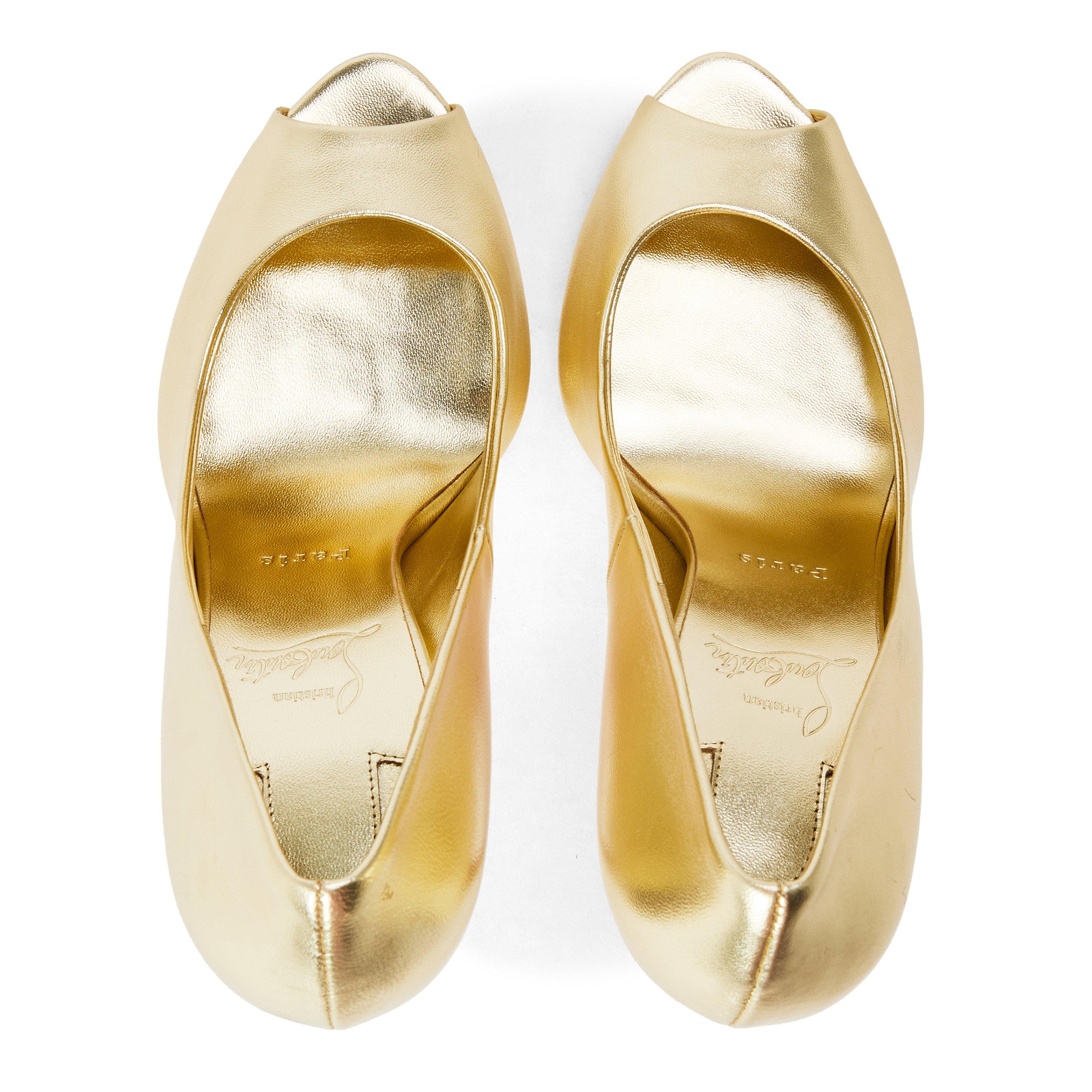 Platine - Christian Louboutin - Women's Chr Lady Z Stiletto Court Shoes - 5