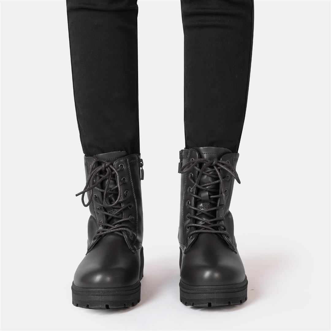 Preto - I Saw It First - SAW IT FIRST Biker Ankle Boots Women - 3