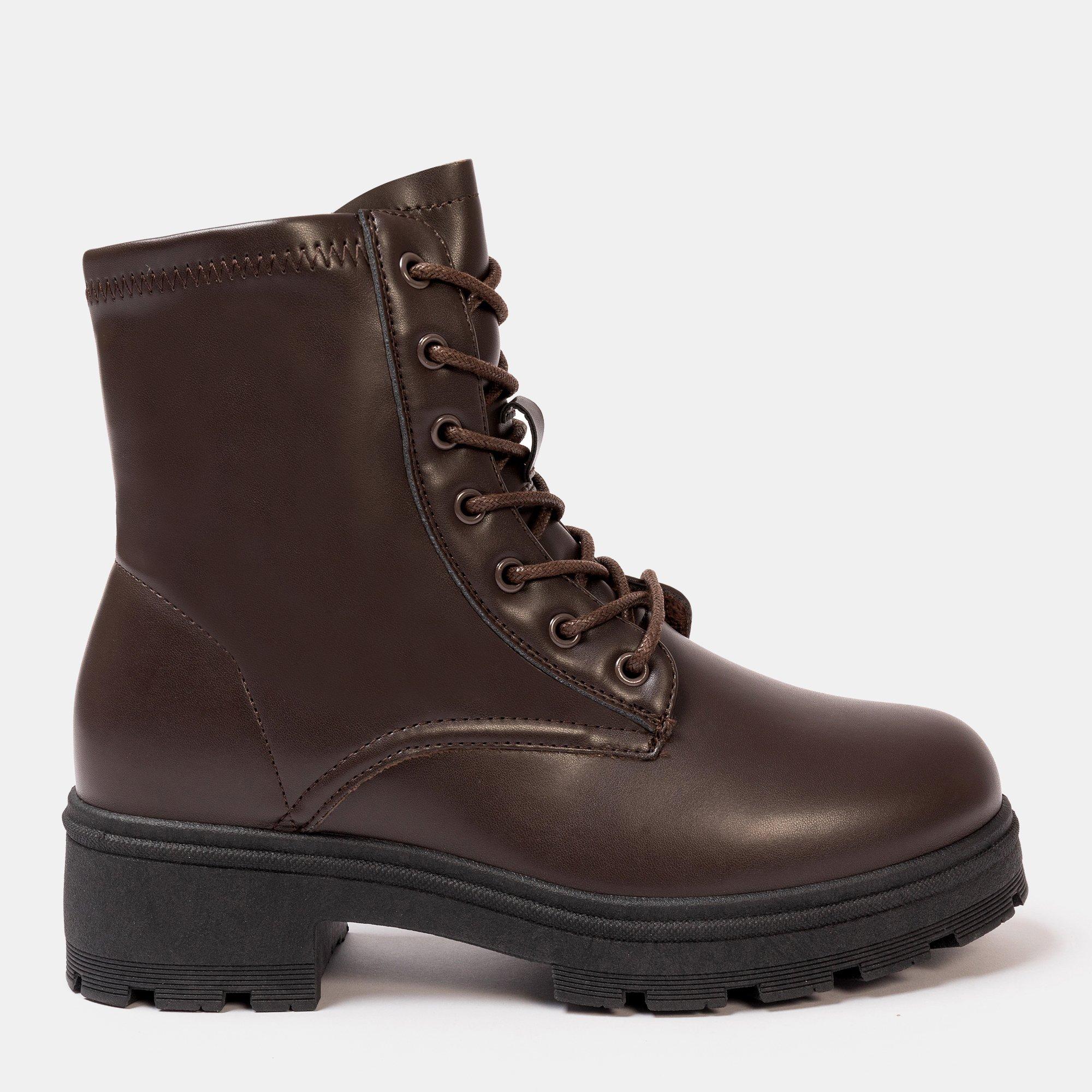 I Saw It First Women's Biker Ankle Boots - Dk Chocolate - 3 (36)