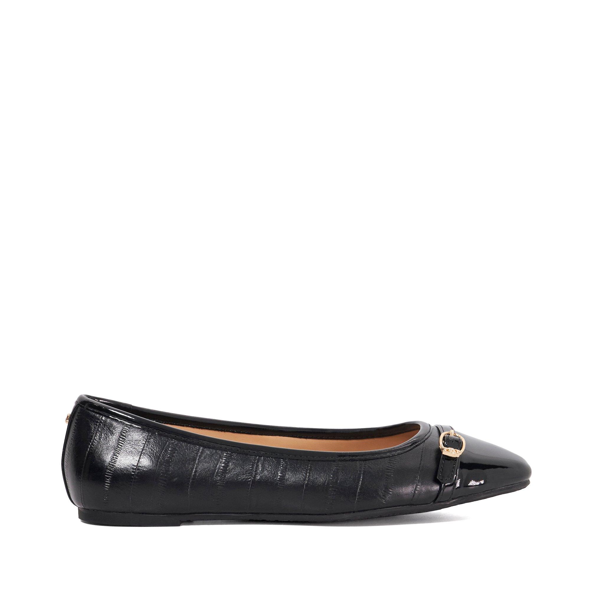 Black - Dune London - Women's Habitats Ballet Pump - 1