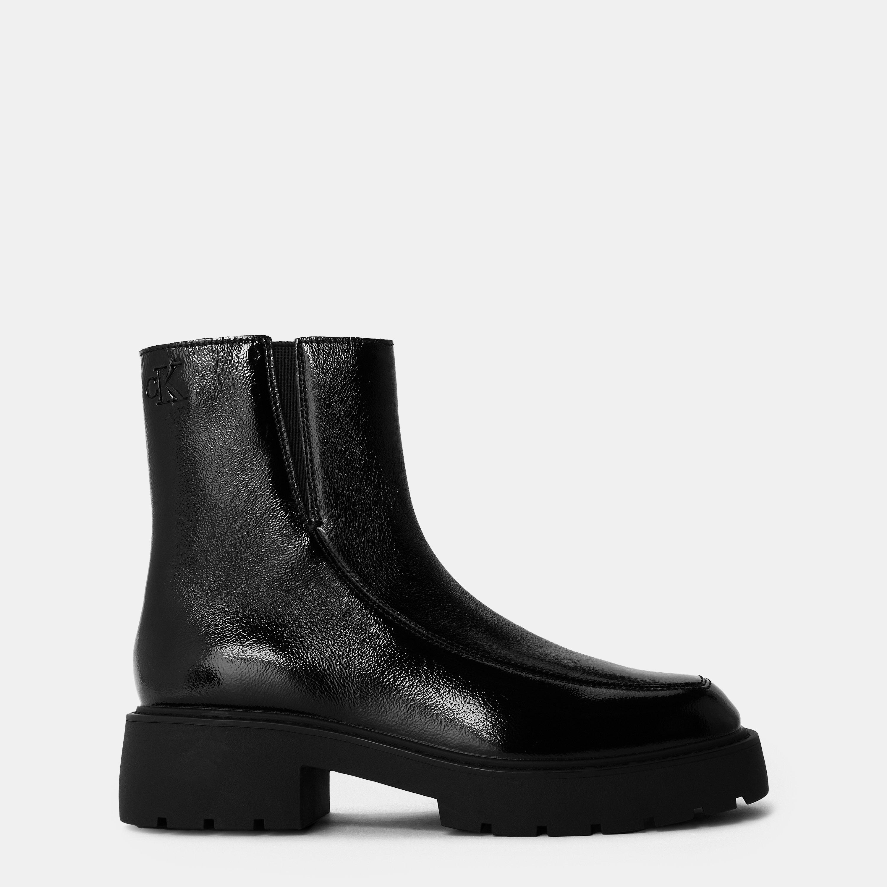 Calvin Klein Women's Chunky Ankle Biker Boots - Black - 6 (39)