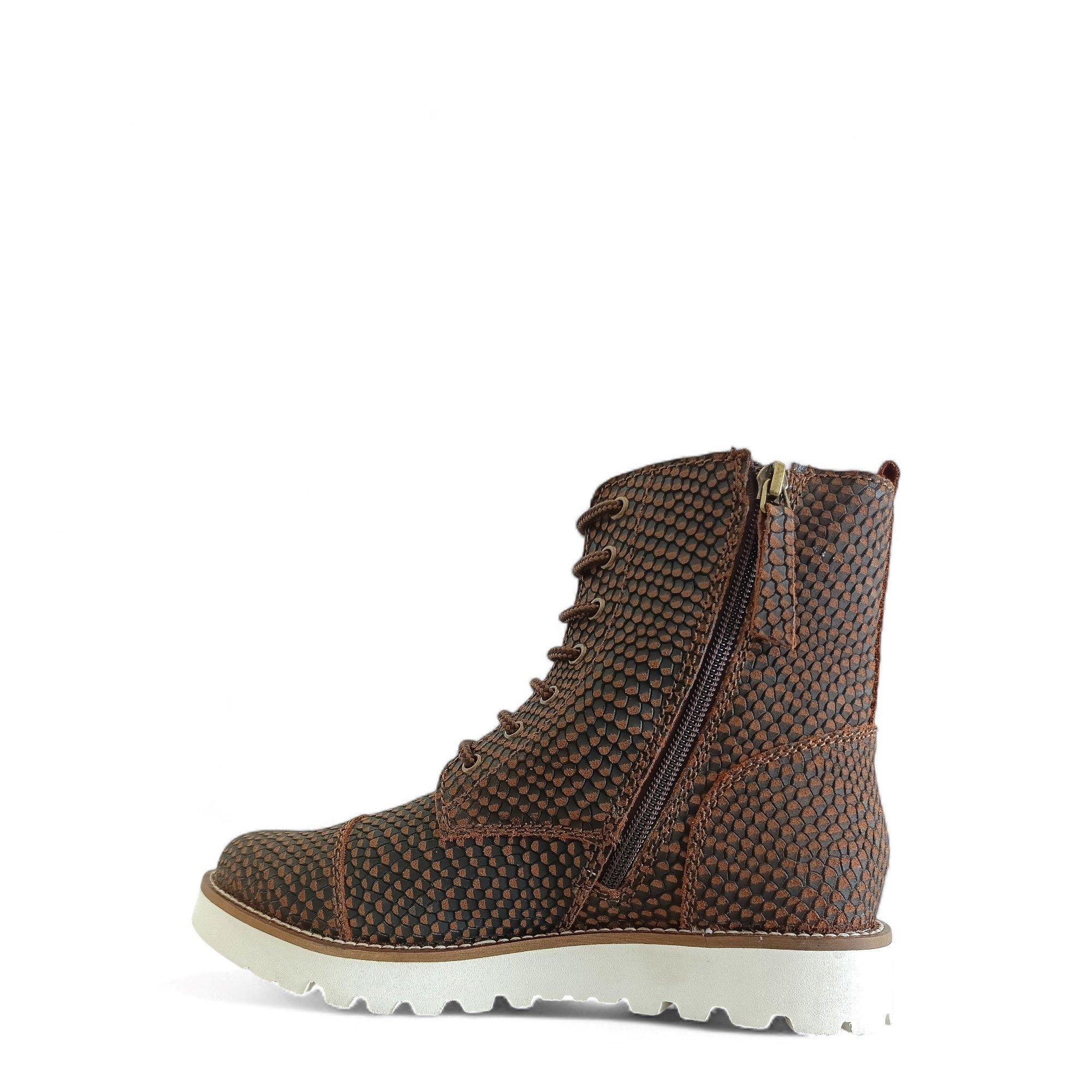 Brown - Firetrap - Lizzy Hiker Rugged Boots - 2
