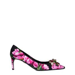 Dolce and Gabbana Lollo Embellished Floral 60mm Pumps