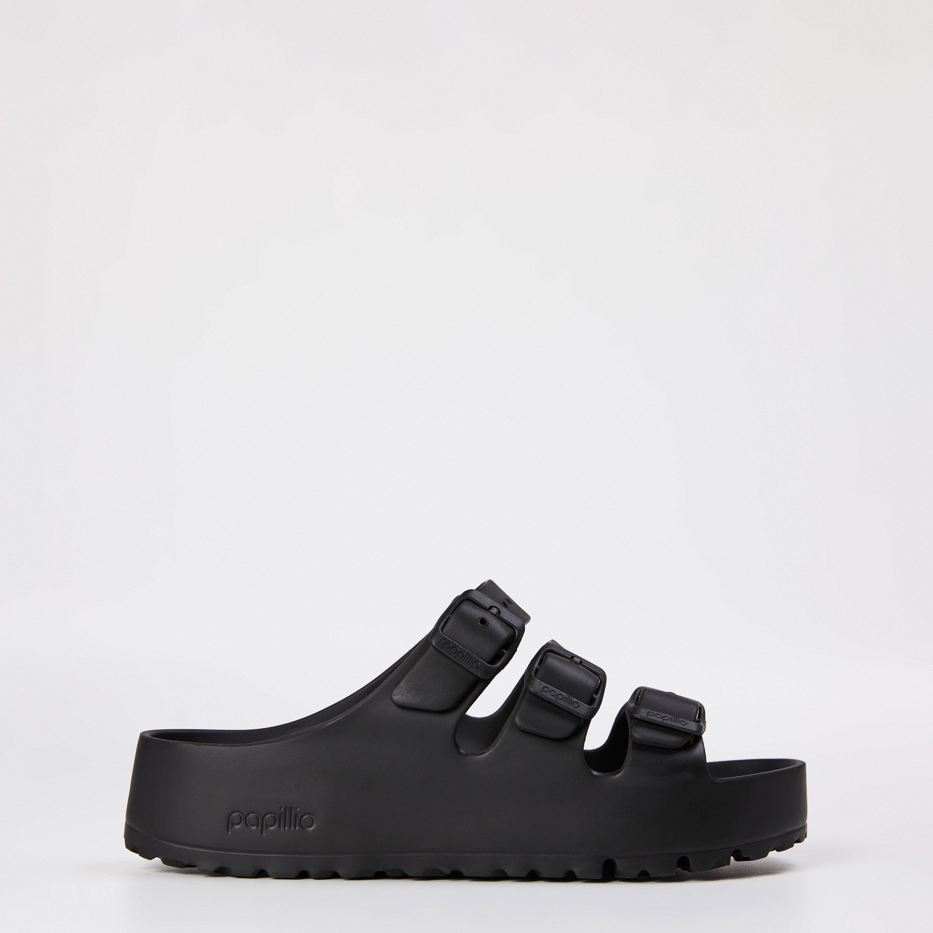 Black - Birkenstock - Women's Florida Flat Sandals - 1