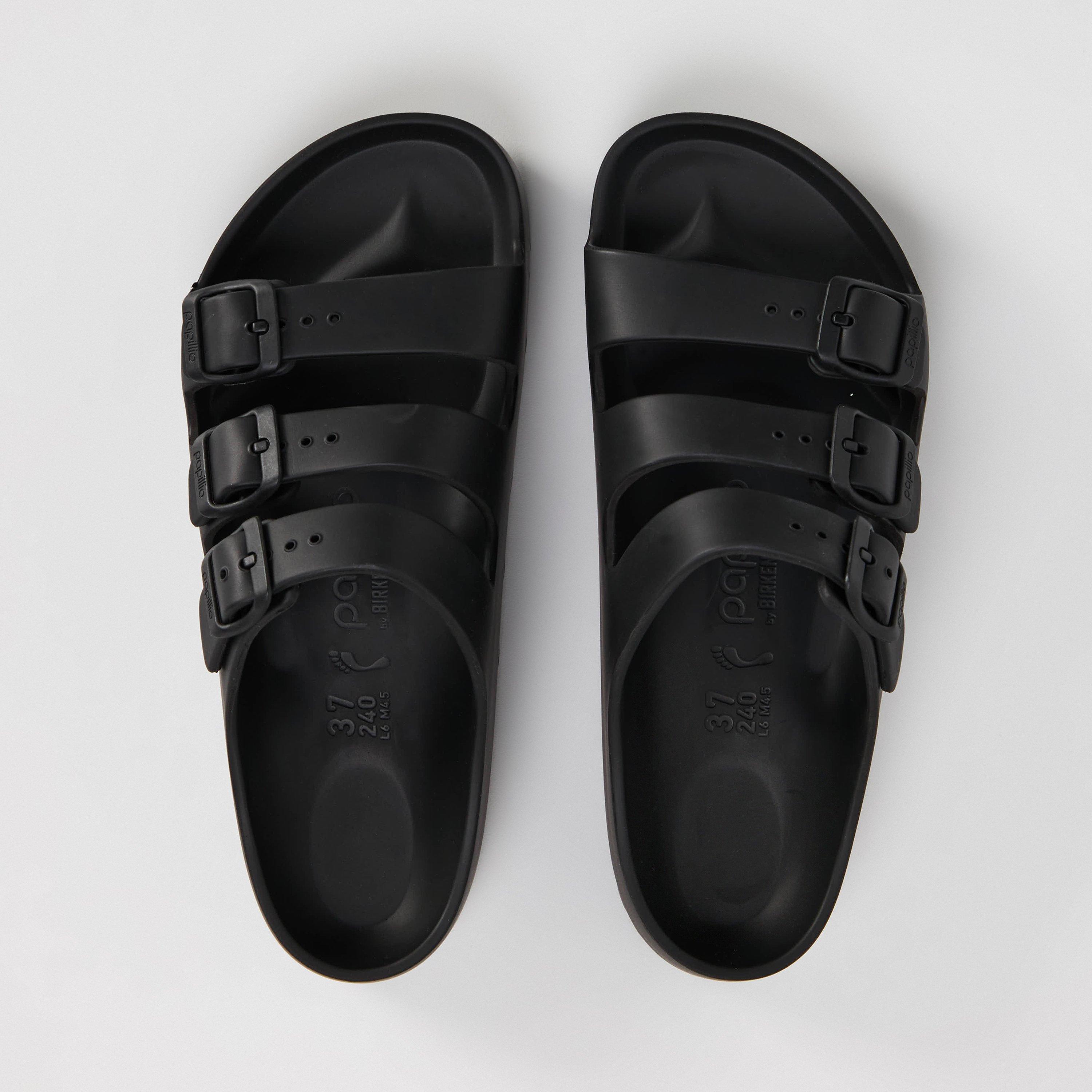 Black - Birkenstock - Women's Florida Flat Sandals - 4