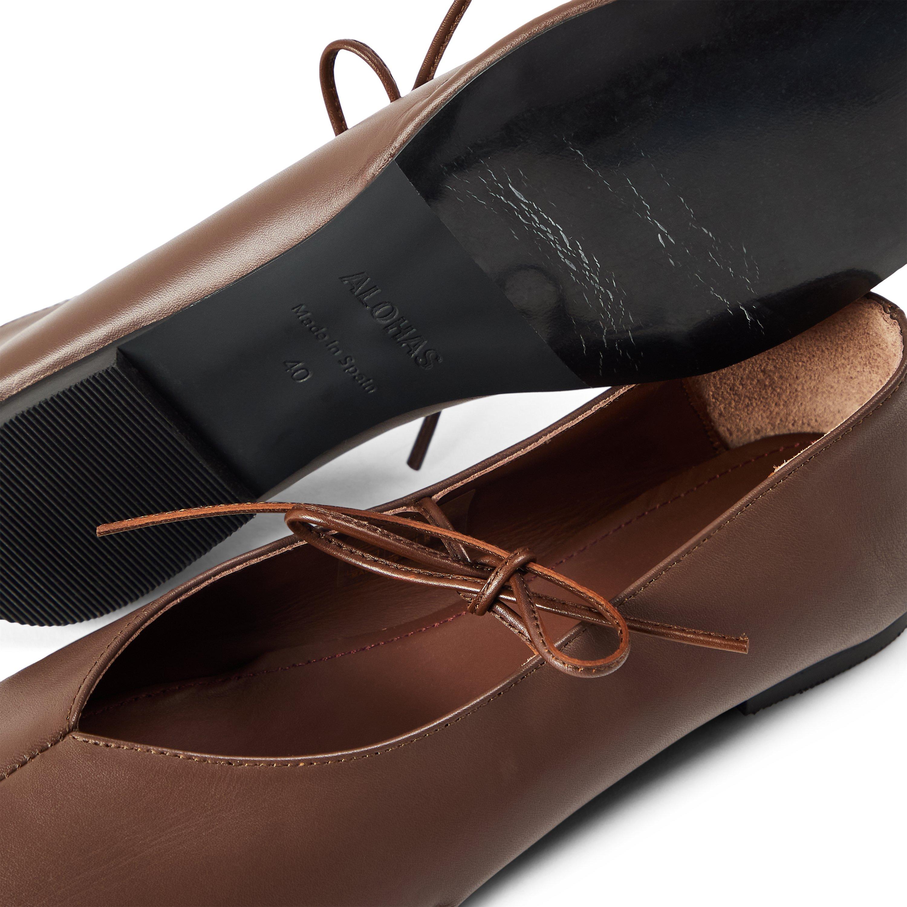 Chestnut Brown - Alohas - Women's Sway Ballet Pumps - 3