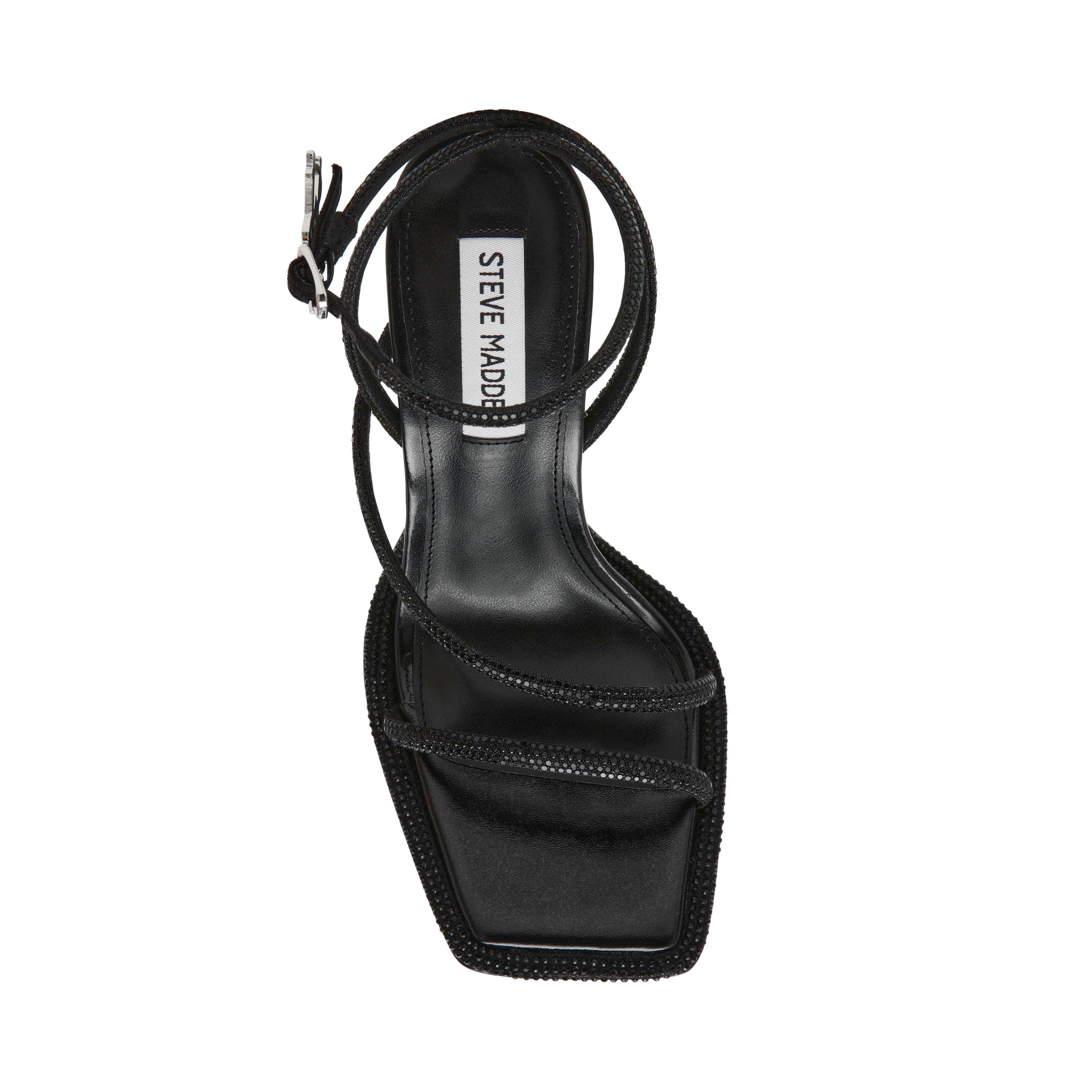 Black - Steve Madden - Women's Brittina Heeled Sandals - 6