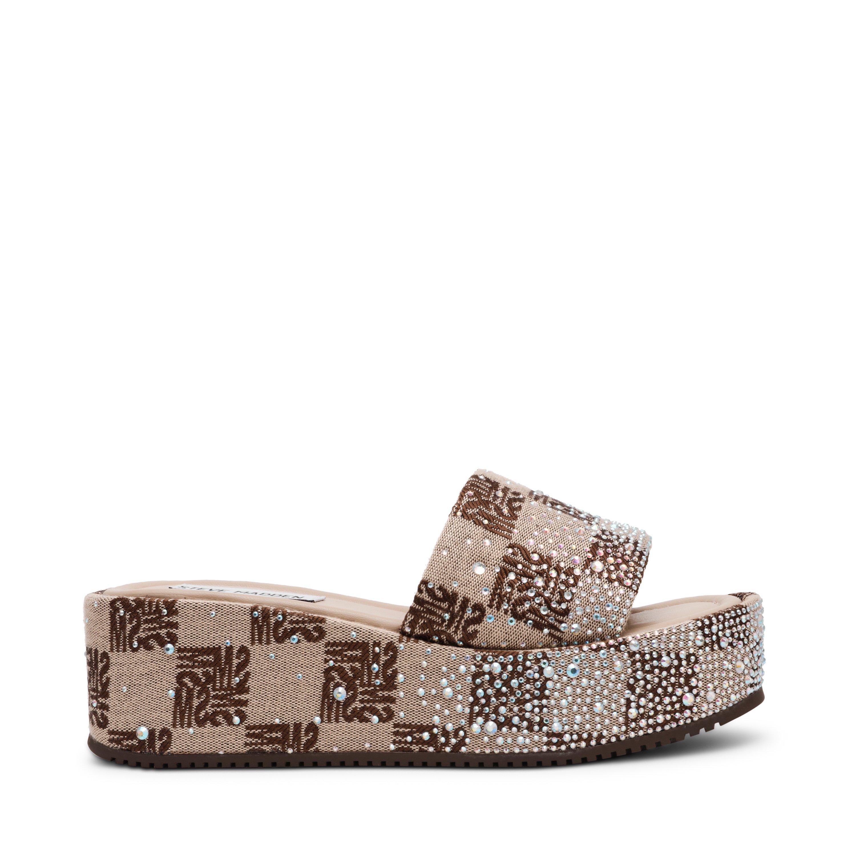 Brown - Steve Madden - Women's Flatform Sandals - 1