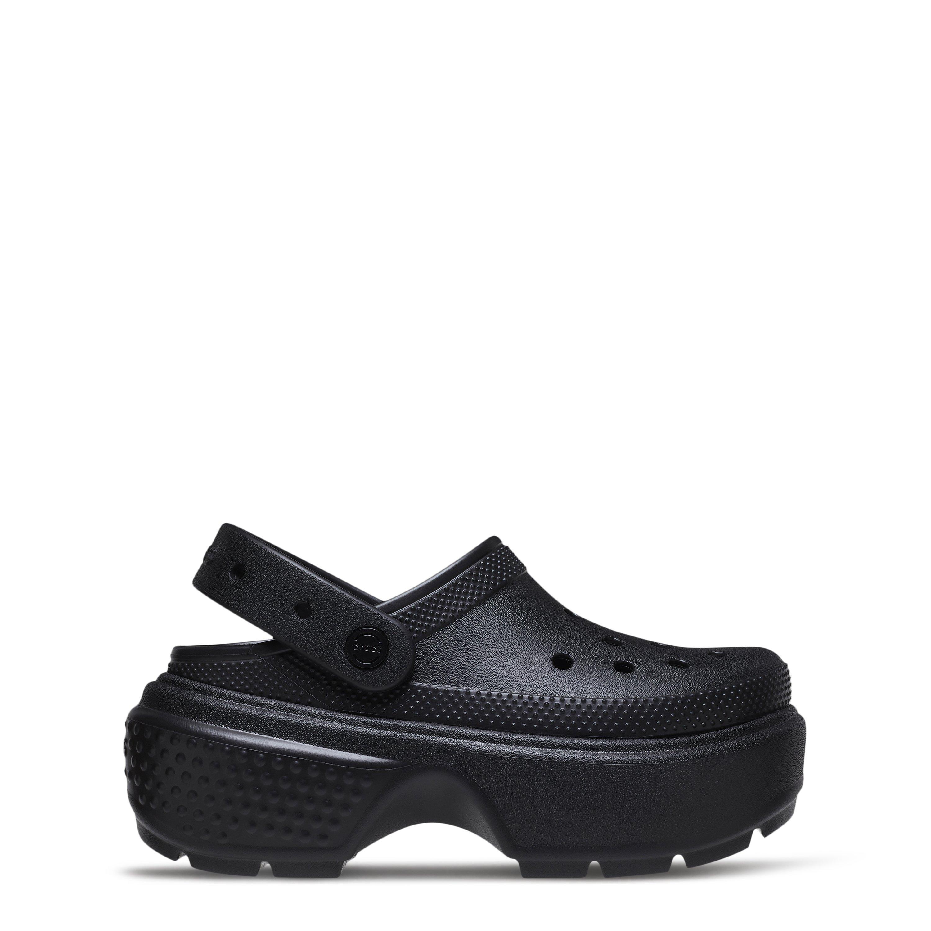 Noir - Crocs - Women's Stomp Clogs - 1
