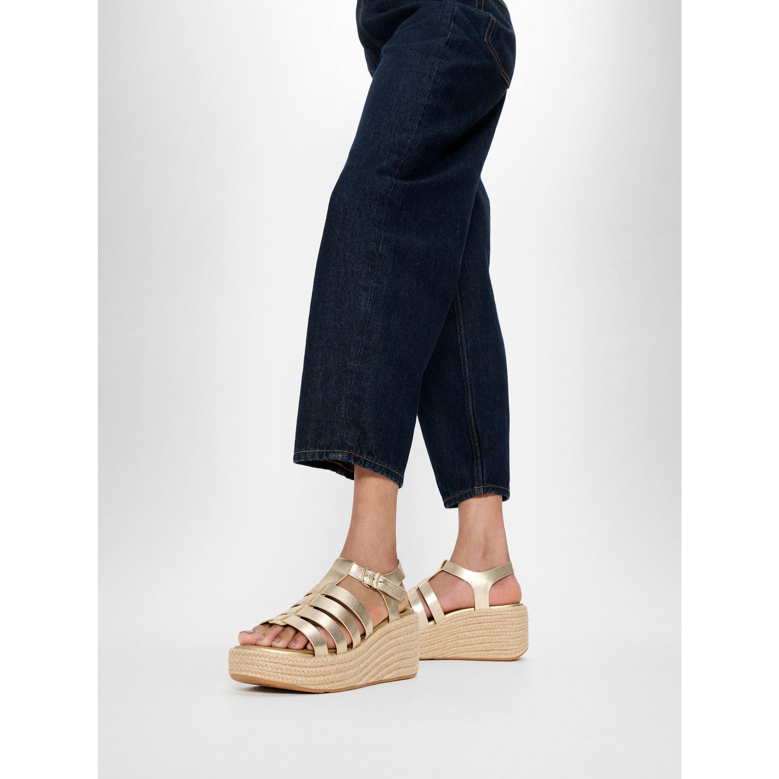 Platino - Fitflop - Women's Platform Wedge Heeled Sandals - 2