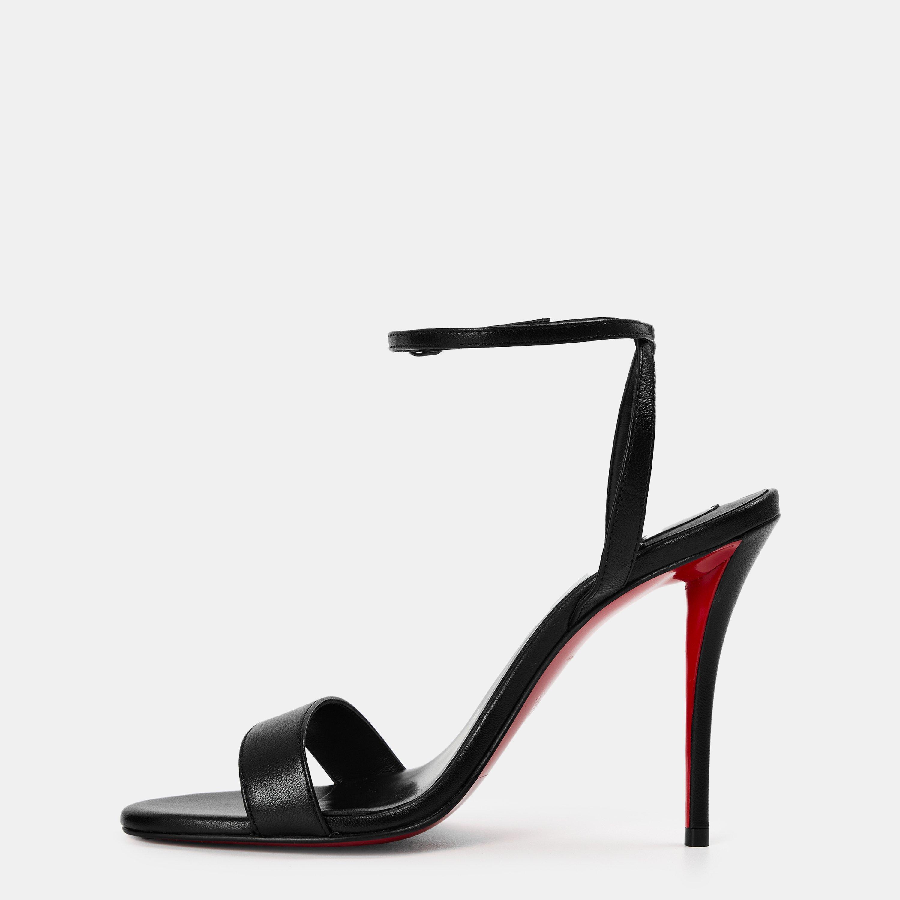 Black - Christian Louboutin - Women's Chr Miss Z Heeled Sandals - 2
