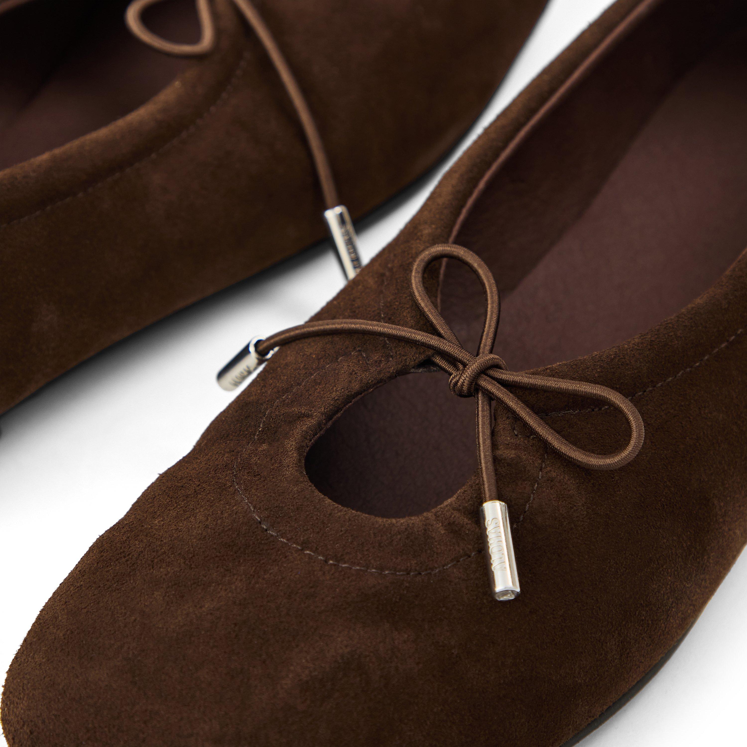 Brown Sue - Alohas - Women's Rosalind Ballet Pumps - 3