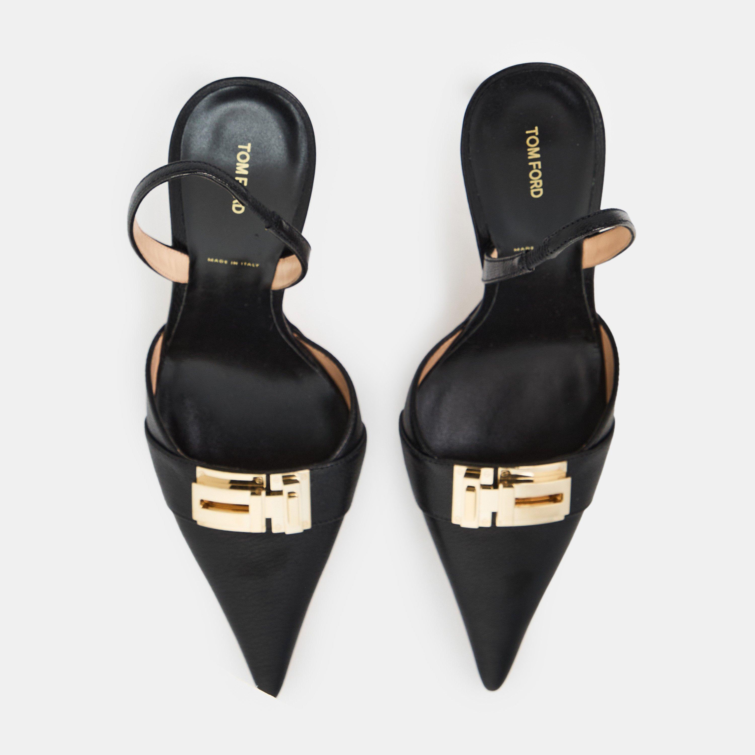 Black - Tom Ford - Women's Slingbacks Shoe - 5