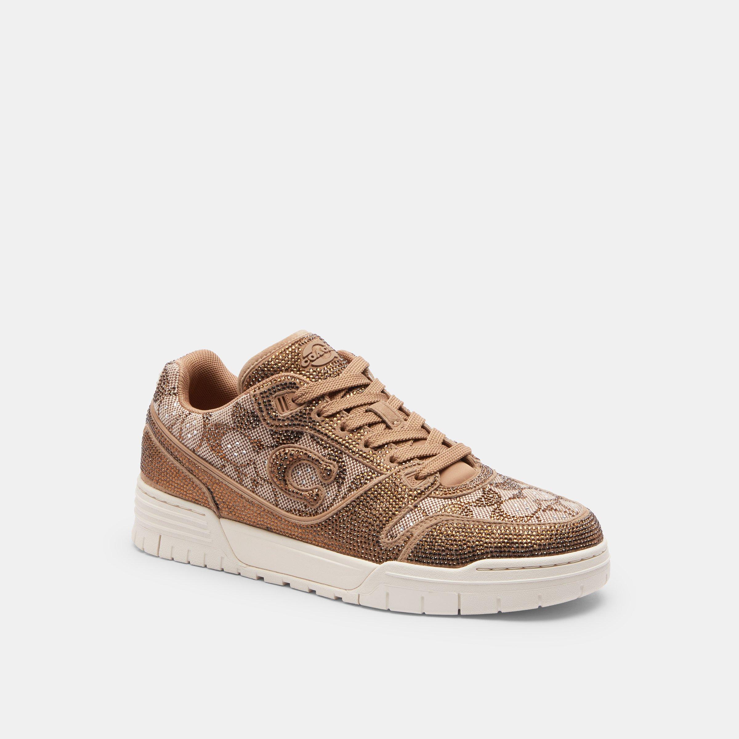 Coach Women's Soho Low-Top Trainers - Crystal/Brown - 7 (40)