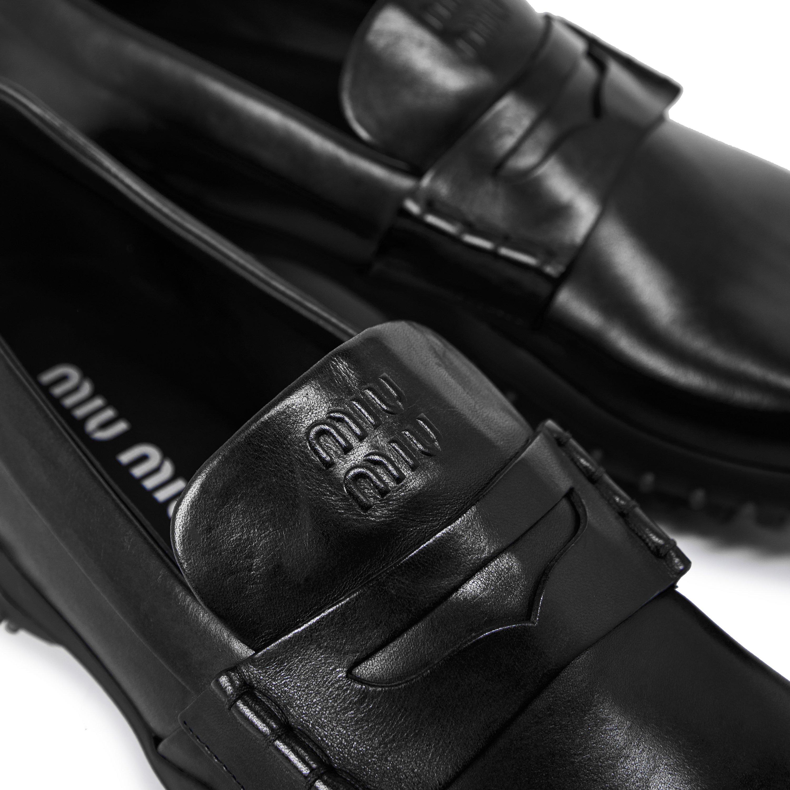 Black - Miu Miu - Miu Bubble Sole Loaf Ld64 - 3