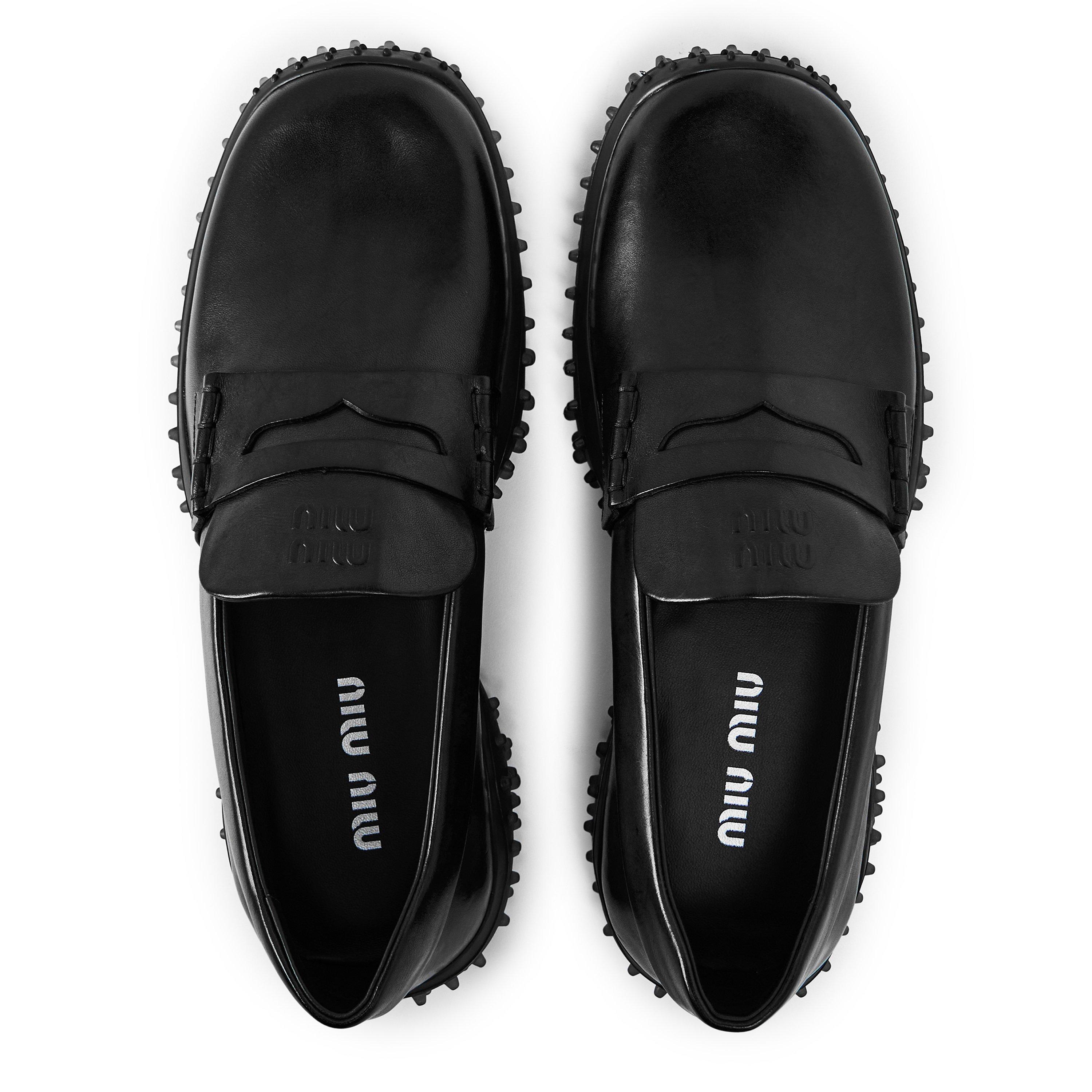 Black - Miu Miu - Miu Bubble Sole Loaf Ld64 - 4