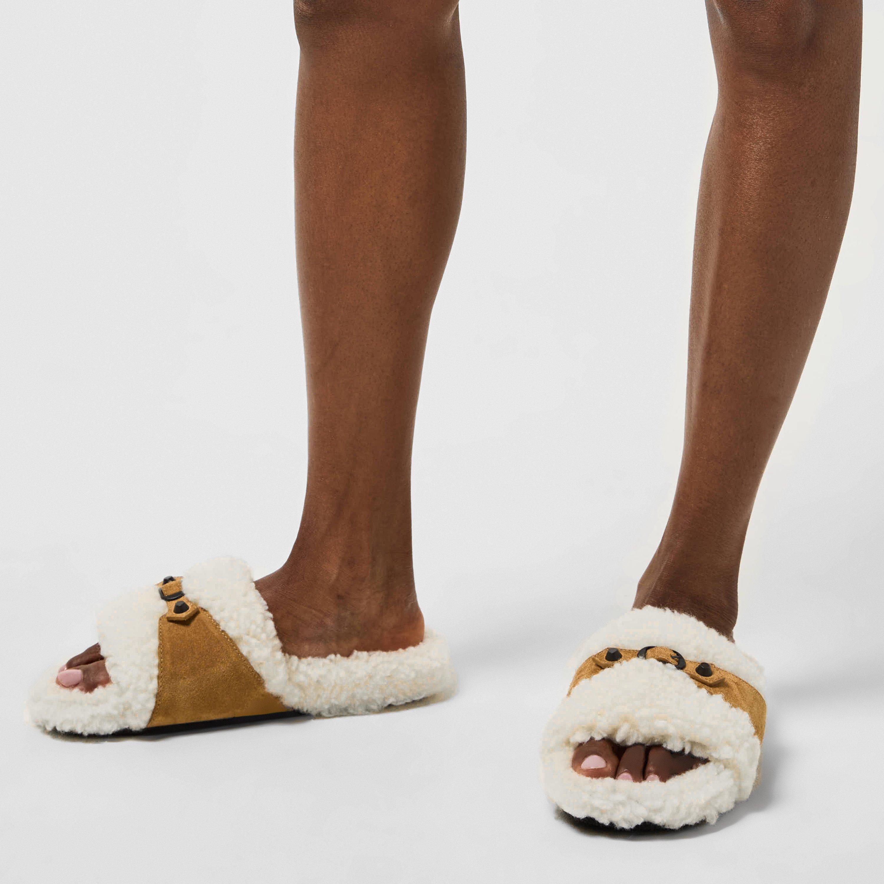 Off White/Camel - Balenciaga - Bal Alaska Slde Ld54 - 3