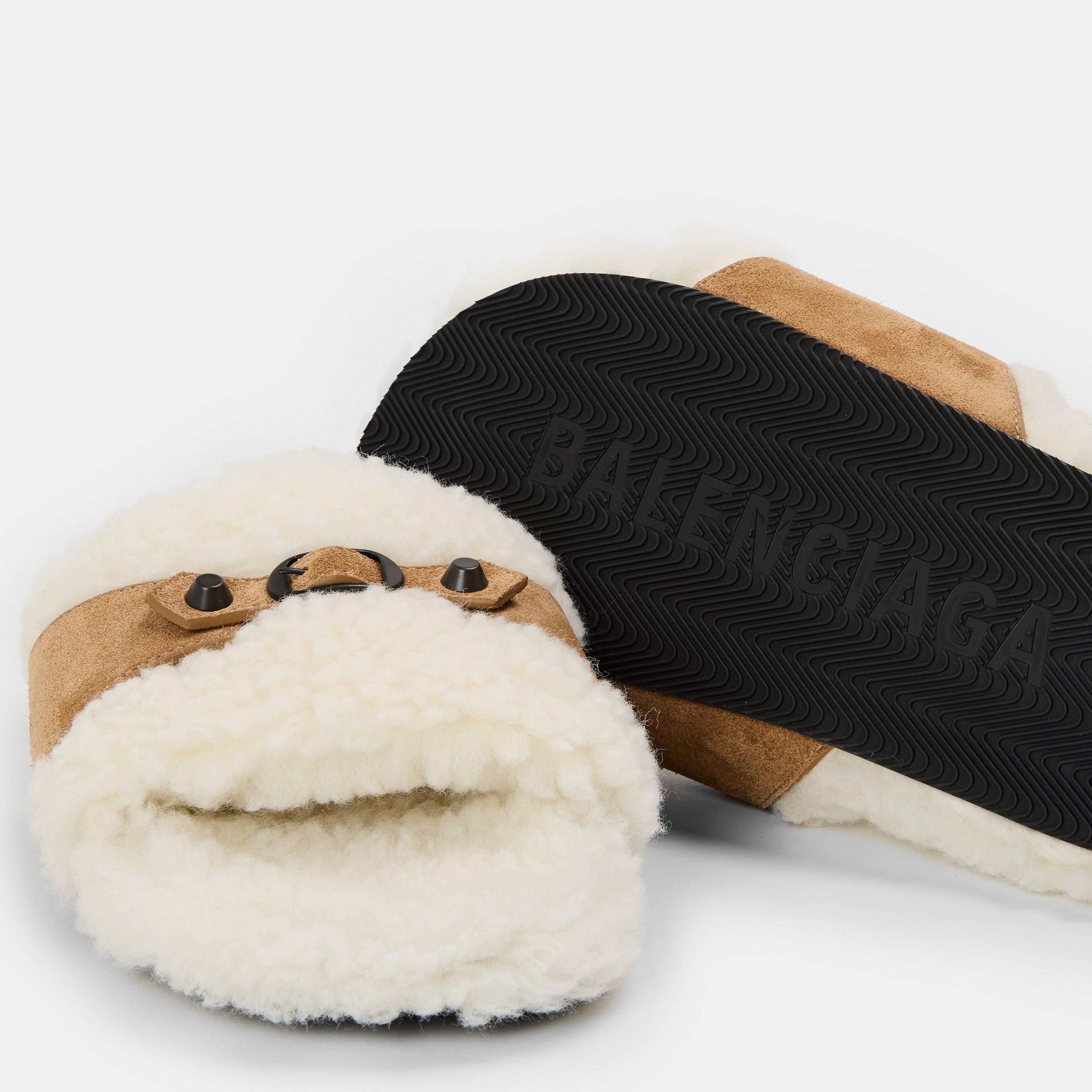 Off White/Camel - Balenciaga - Bal Alaska Slde Ld54 - 4