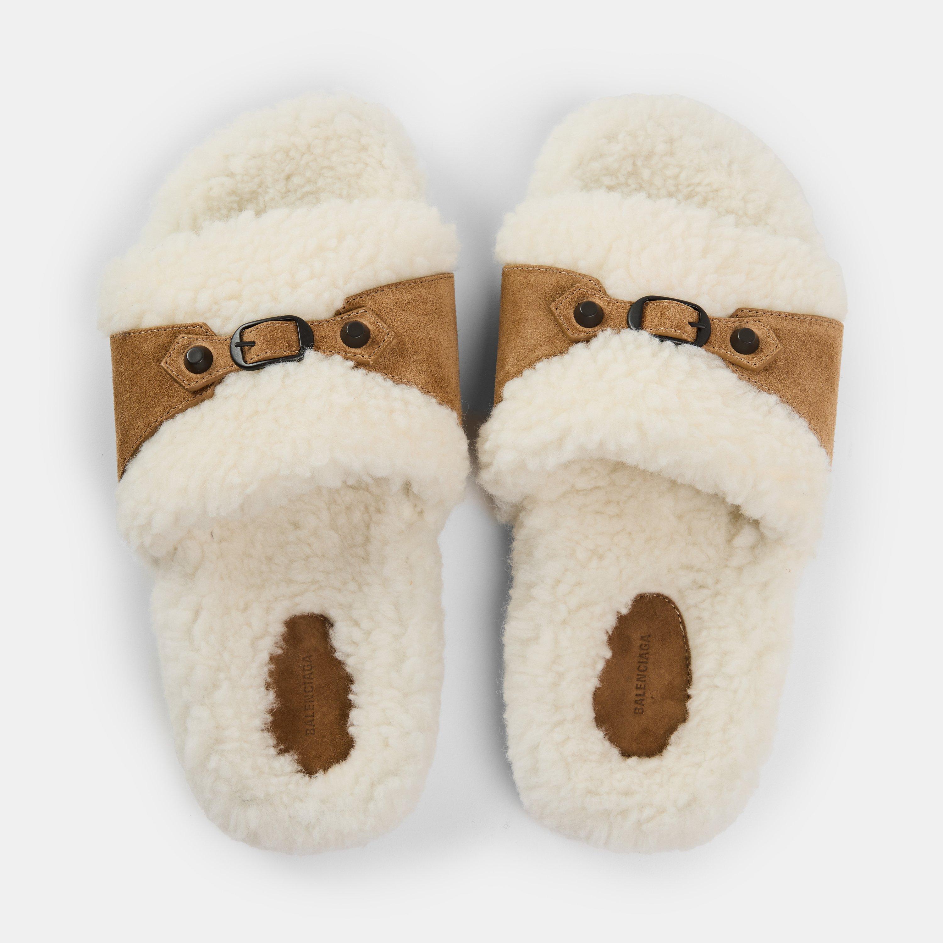 Off White/Camel - Balenciaga - Bal Alaska Slde Ld54 - 5