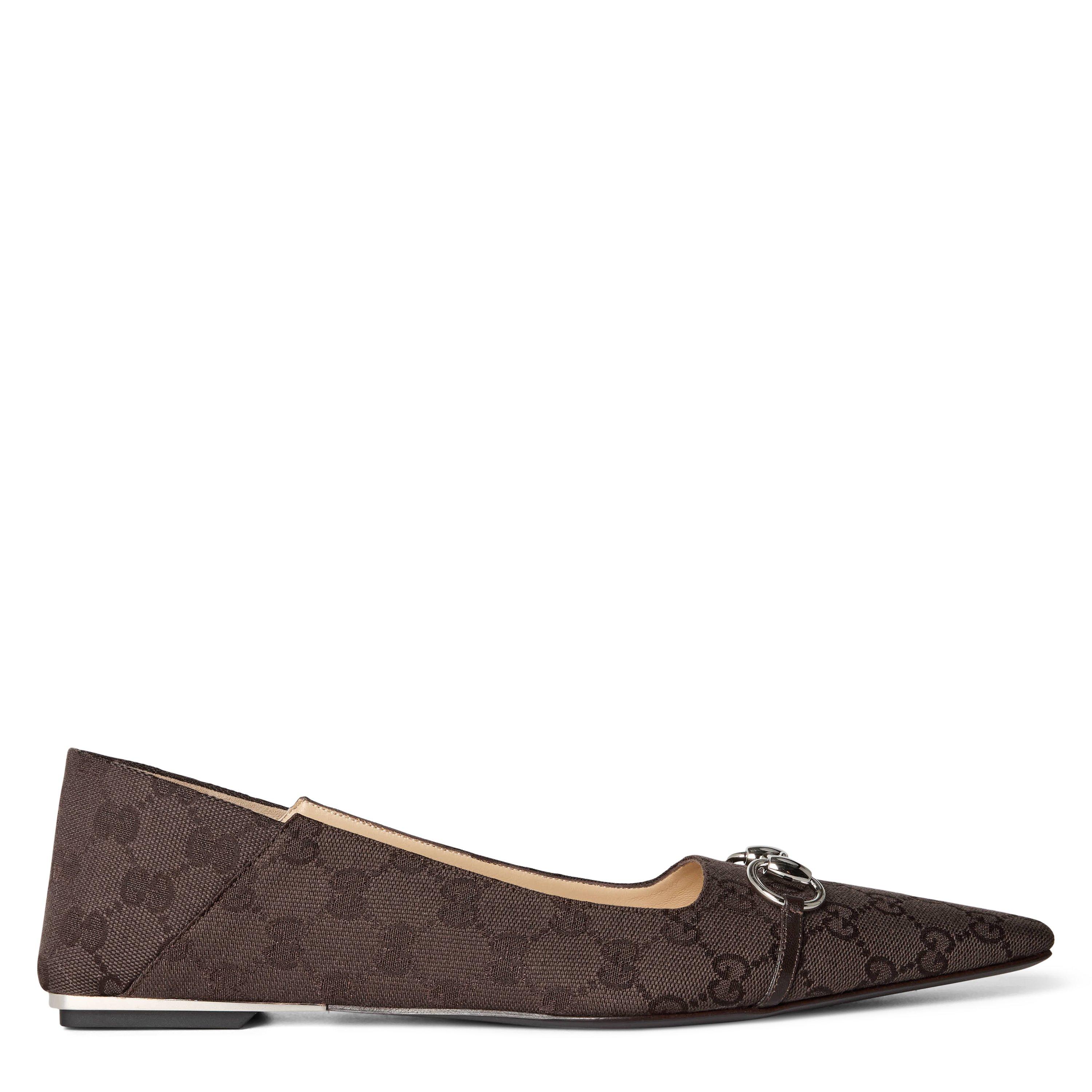 Choco Brown - Gucci - Gucci Neo Ballerina Ld64 - 1