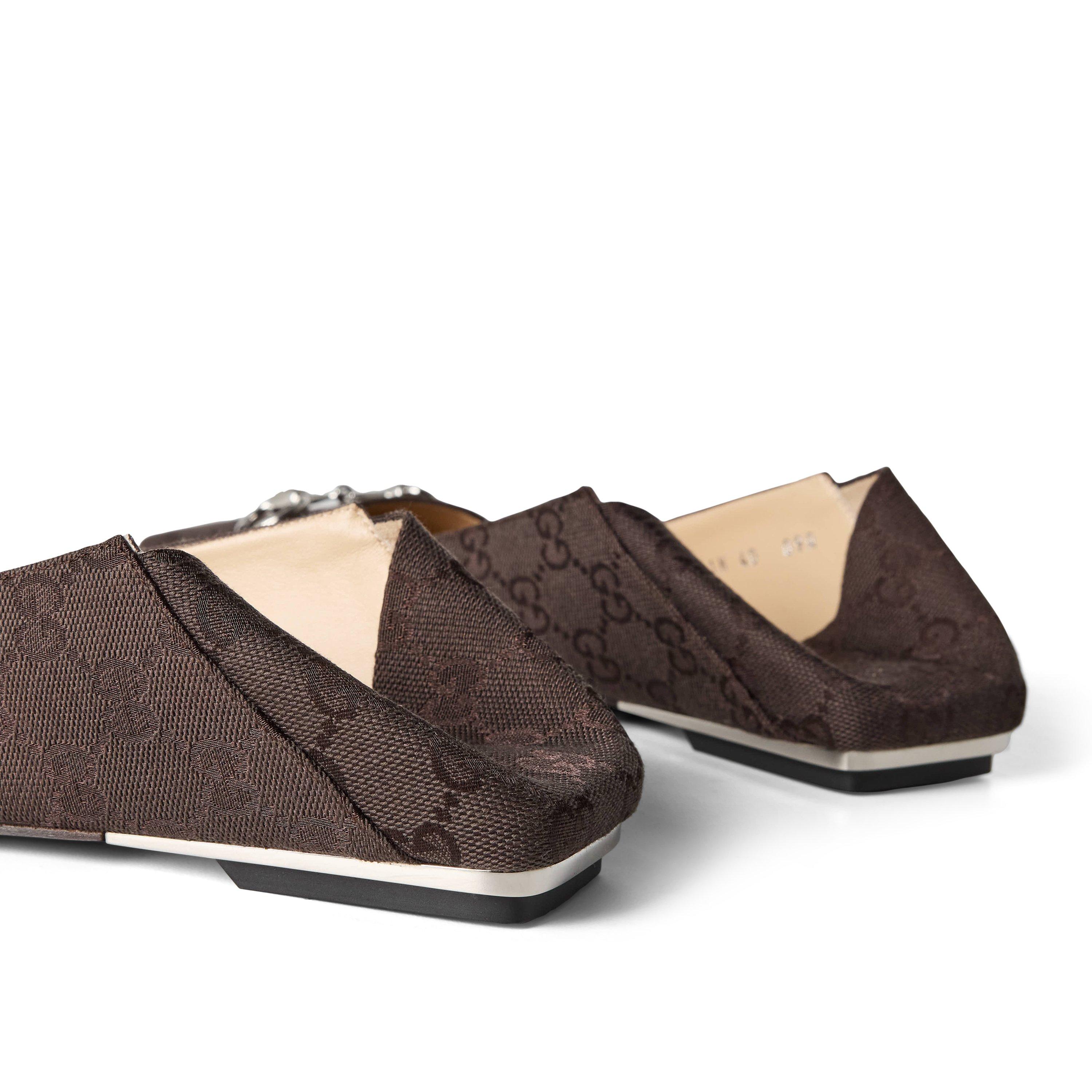 Choco Brown - Gucci - Gucci Neo Ballerina Ld64 - 3