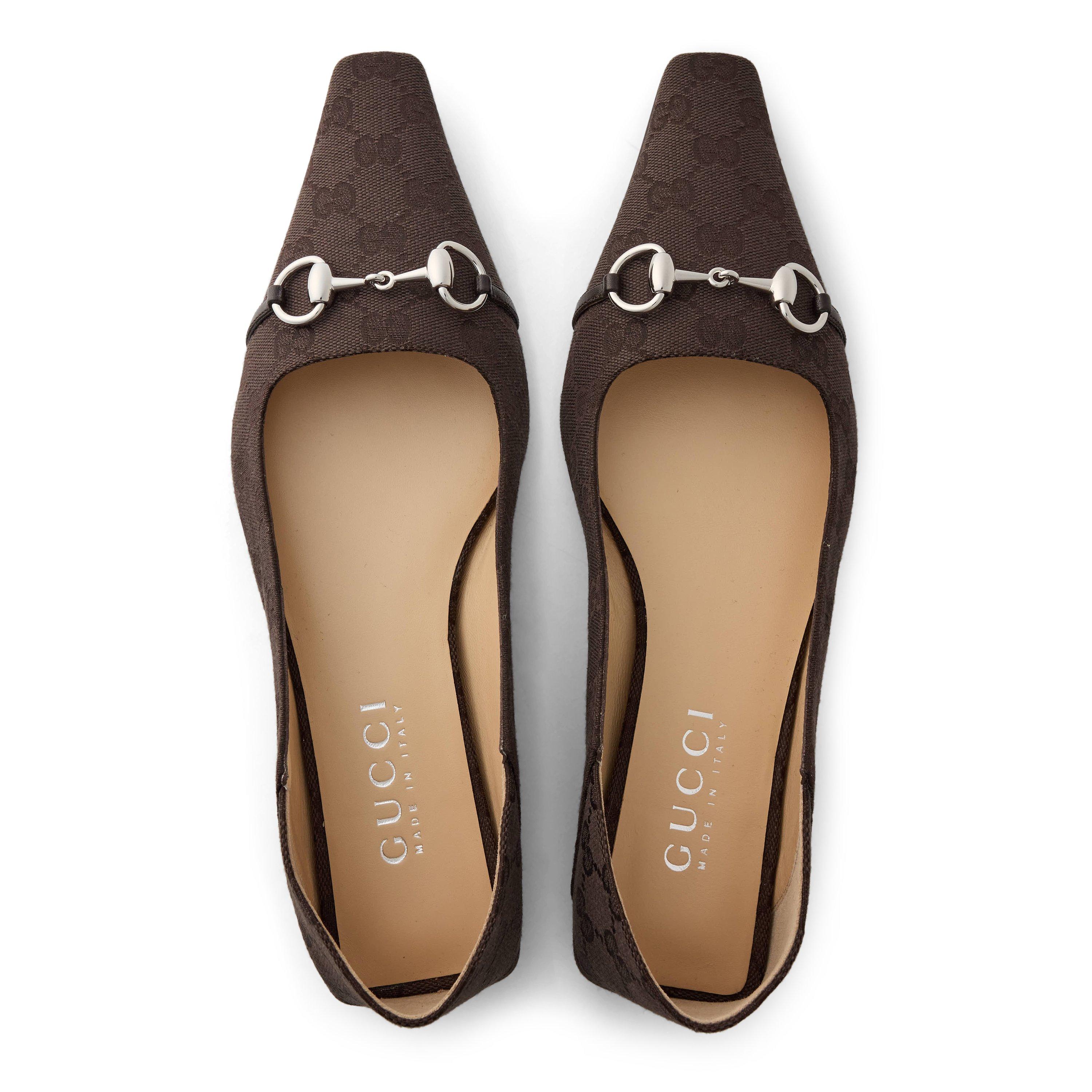 Choco Brown - Gucci - Gucci Neo Ballerina Ld64 - 4