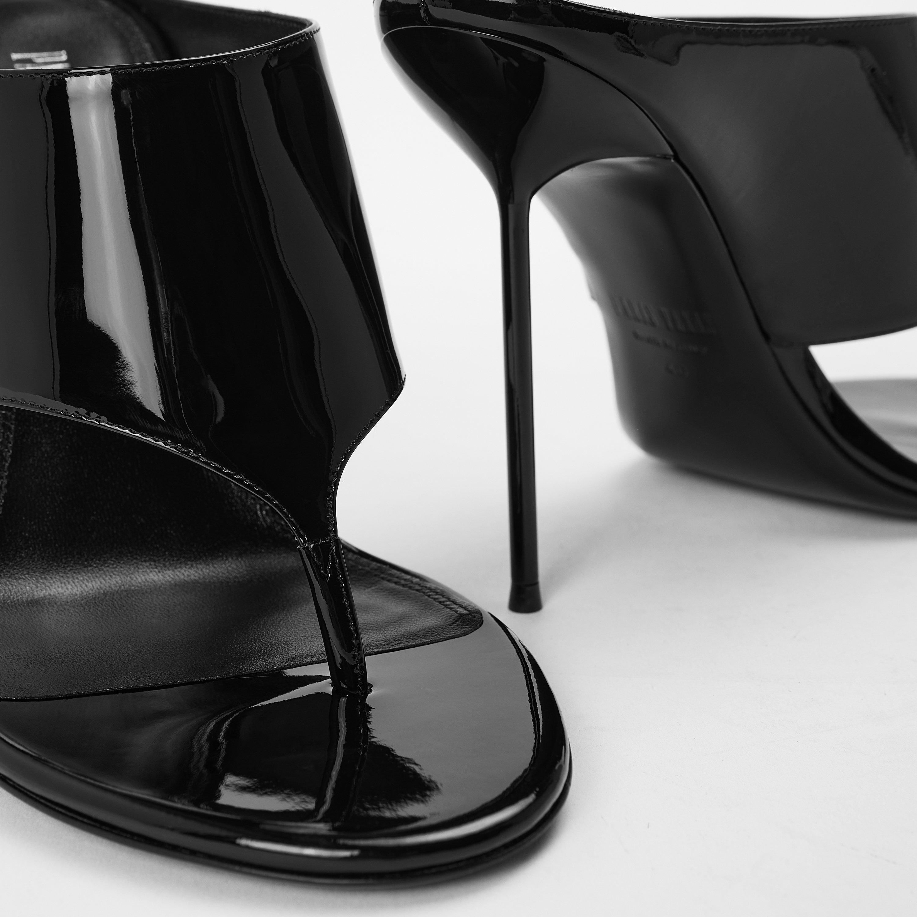 Patent Black - Paris Texas - Paris Lidia Thong M Ld61 - 4