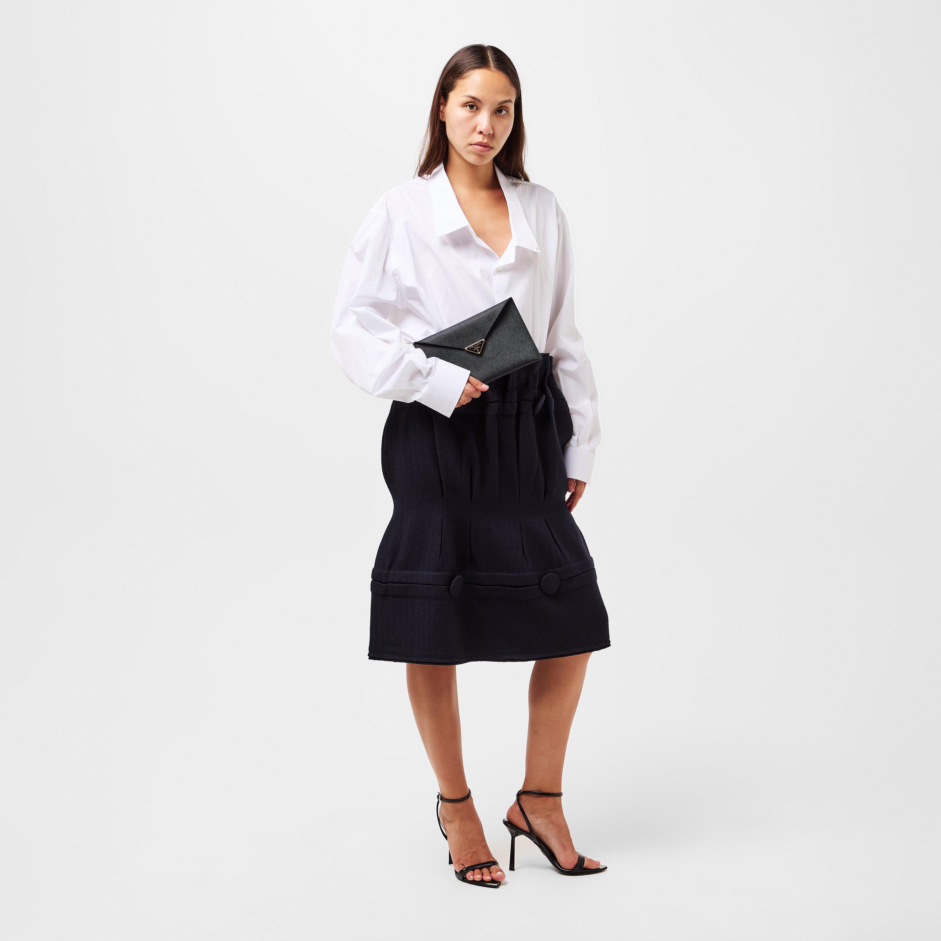 Black - Prada - Women's Heeled Sandals - 6