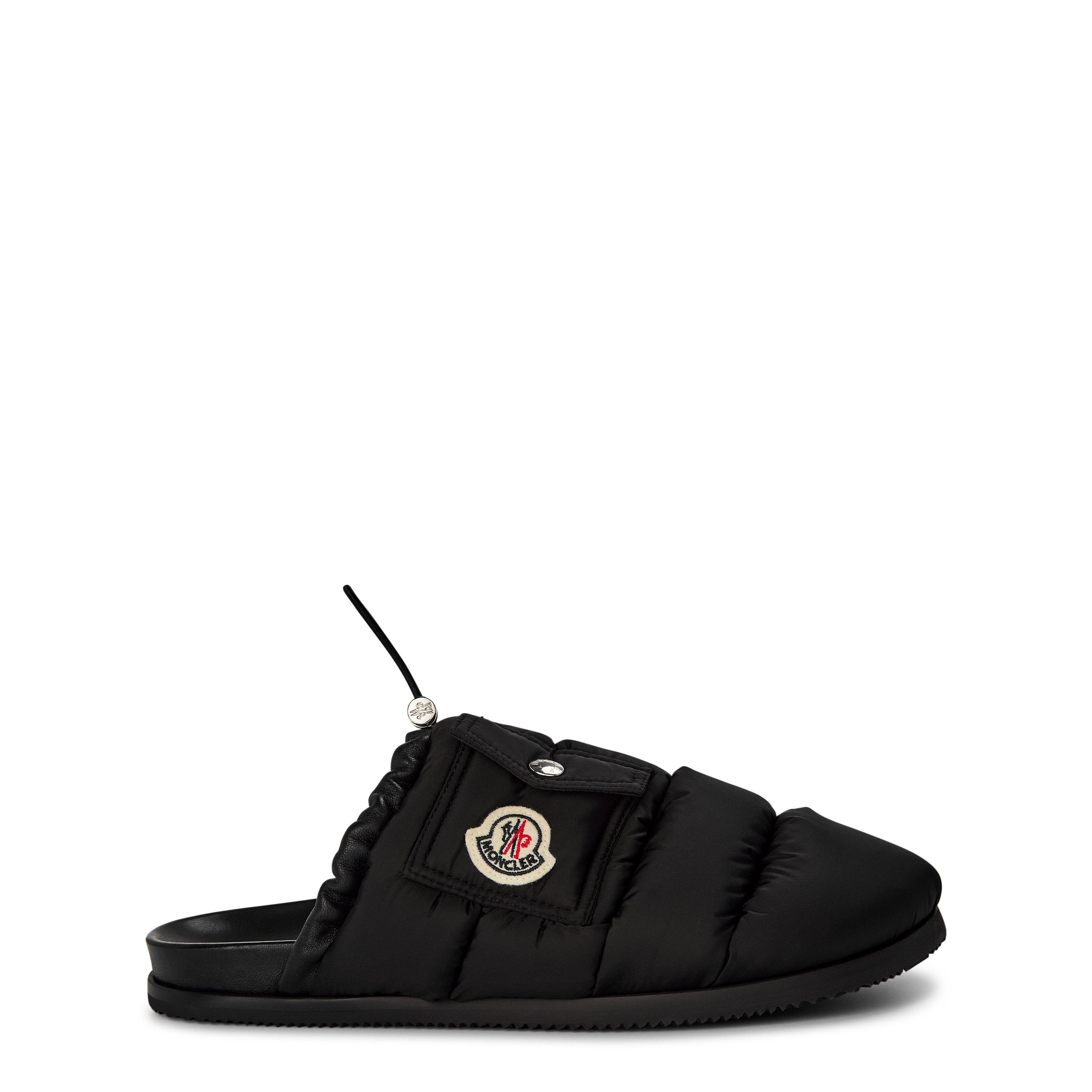 Moncler Mon Pocket Padded Leather Mules | Flannels