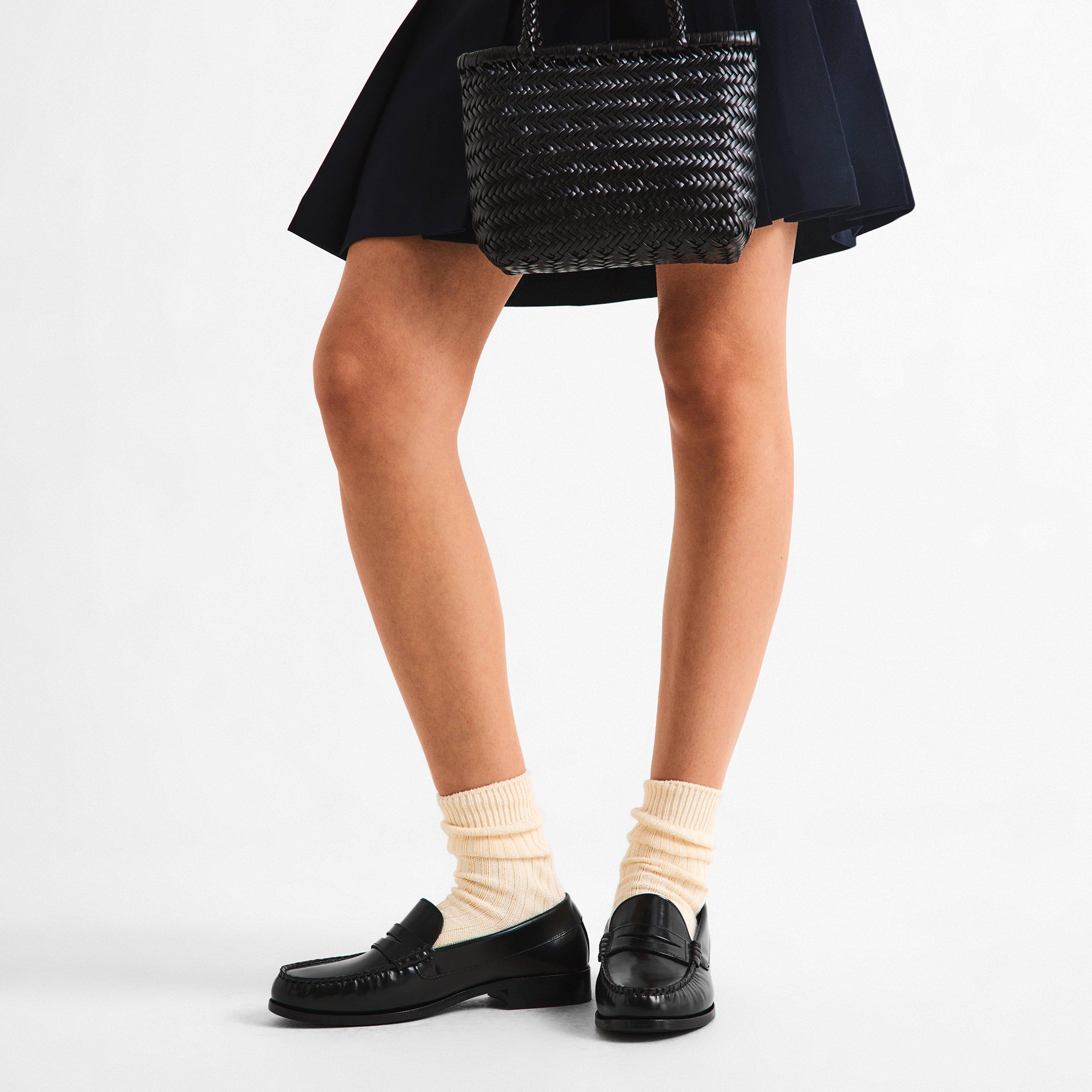 Black - Alohas - Women's Rivet Loafer - 3