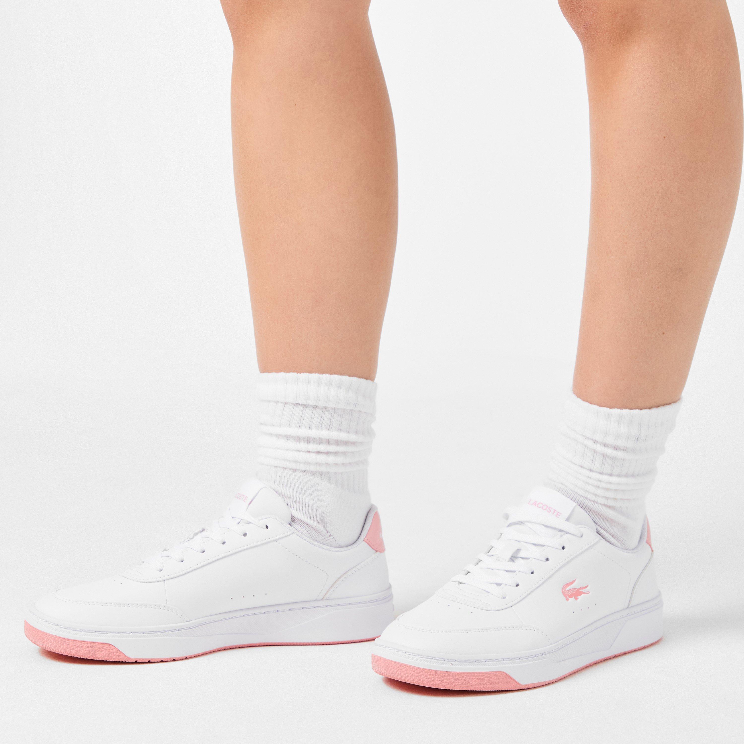White/Pink - Lacoste - Women's Pro Court Trainers - 3