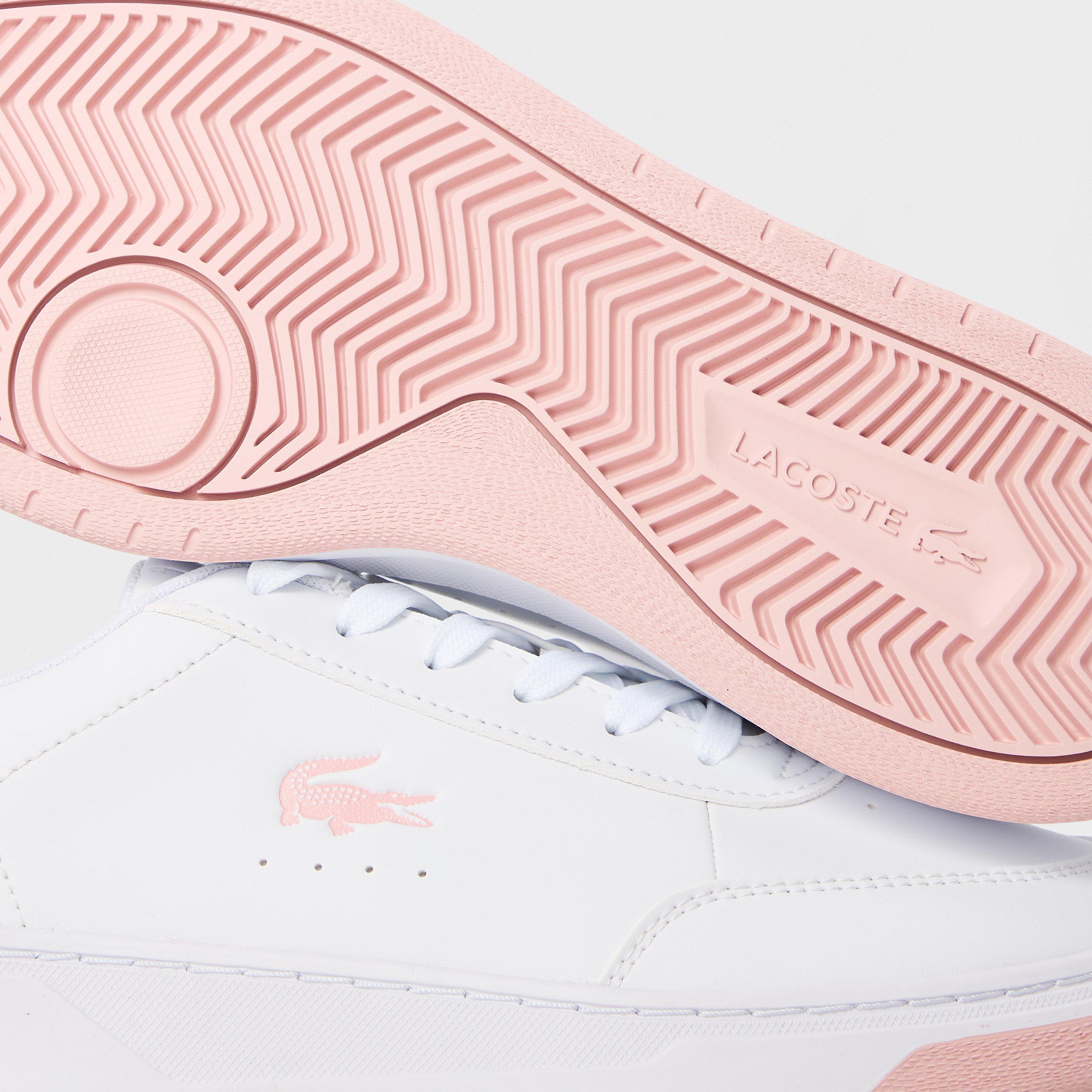 White/Pink - Lacoste - Women's Pro Court Trainers - 4