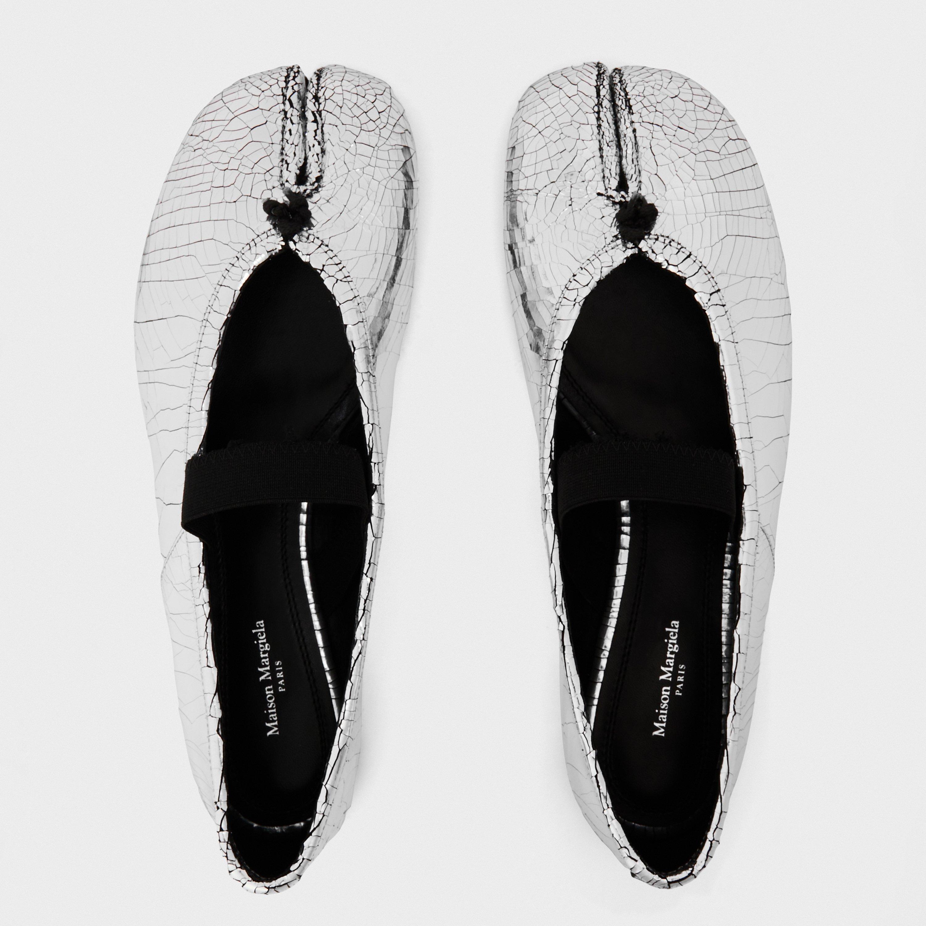 Silver Black - Maison Margiela - Women's Ballet Pumps - 5