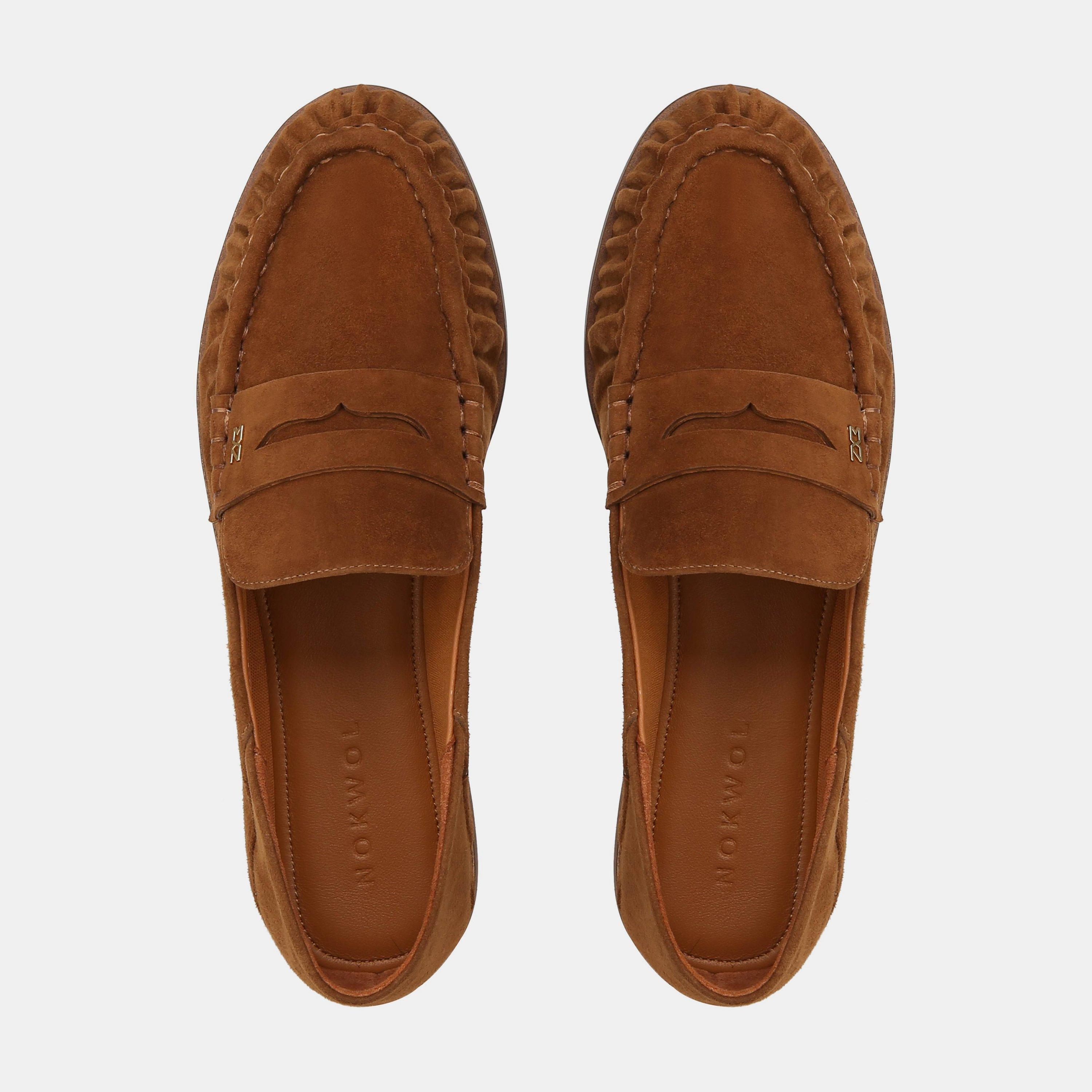 Chestnut - NOKWOL - NOKWOL Mica Loafer Ld61 - 4