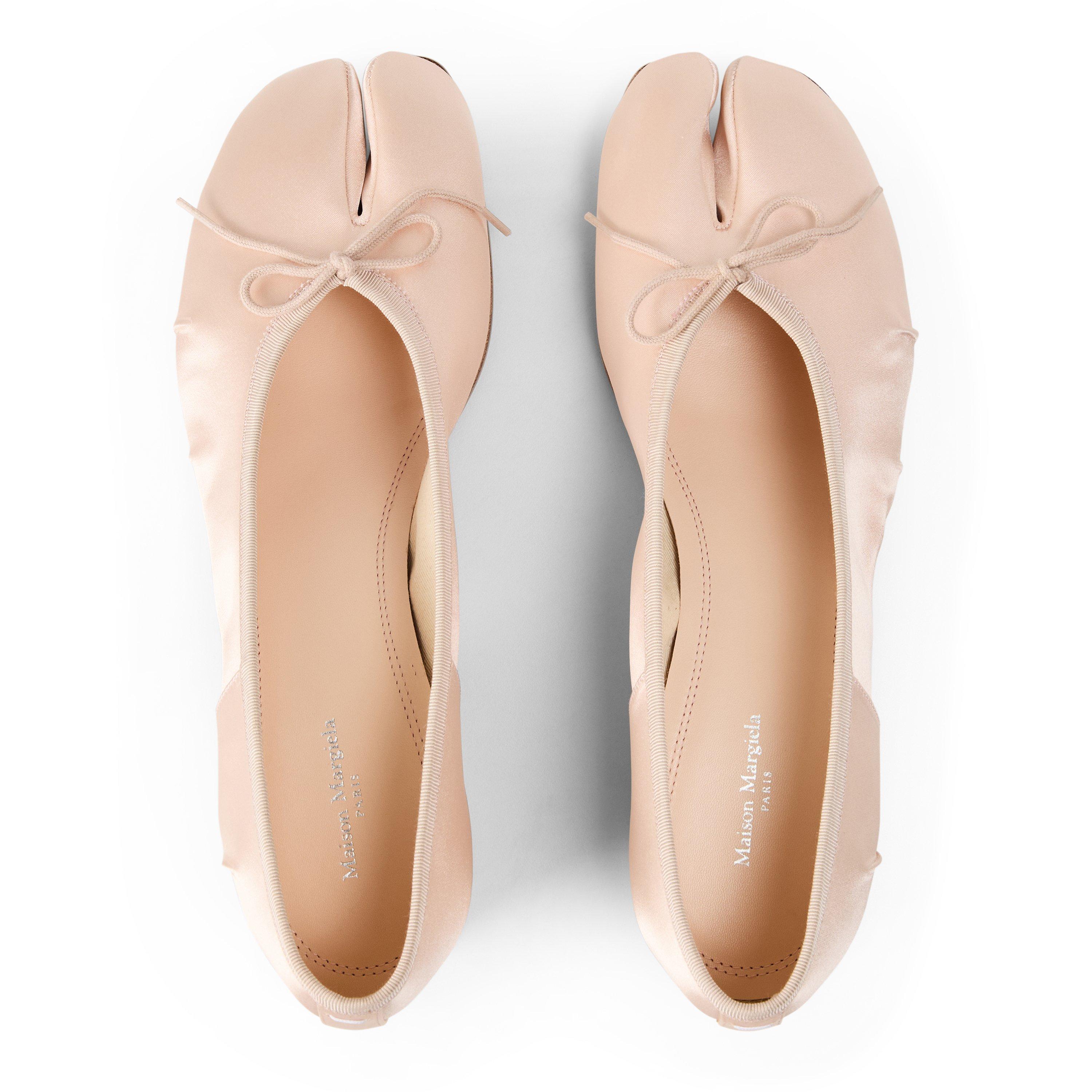 Peach Satin - Maison Margiela - Tabi Ballet Court Heel Pumps - 5