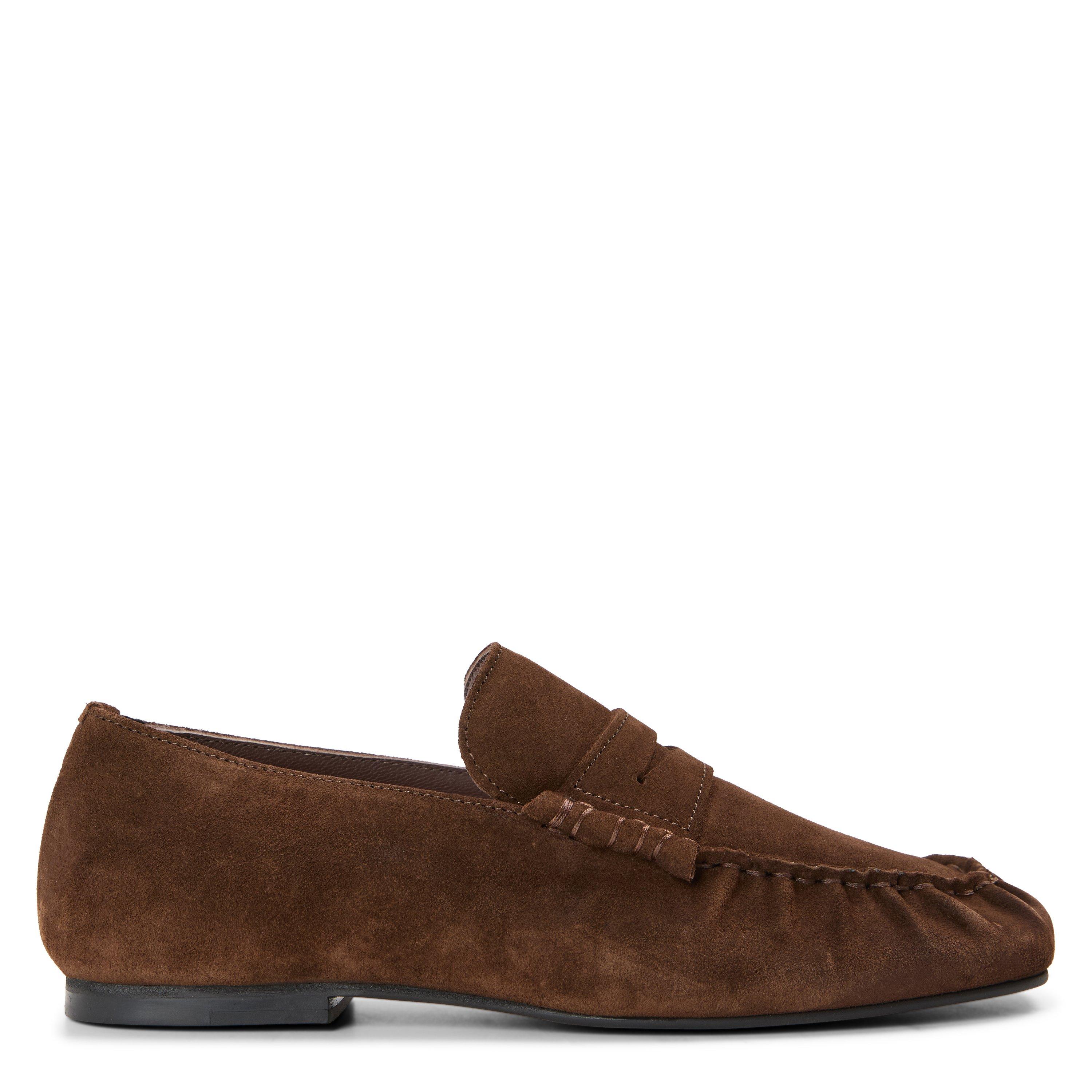 Alohas Women's Aven Loafers - Suede Brown - Size 6 (39)