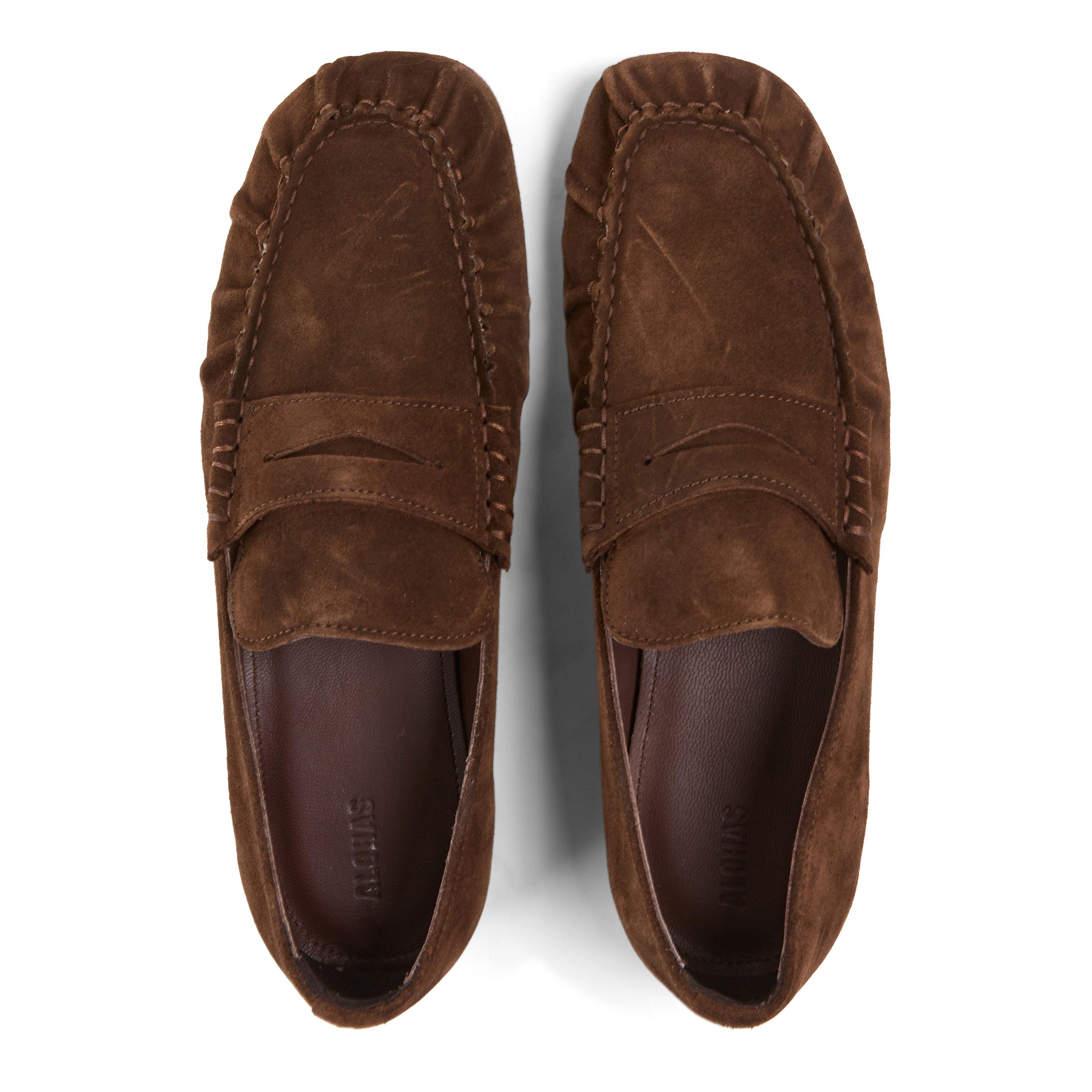 Suede Brown - Alohas - Women's Aven Loafers - 4