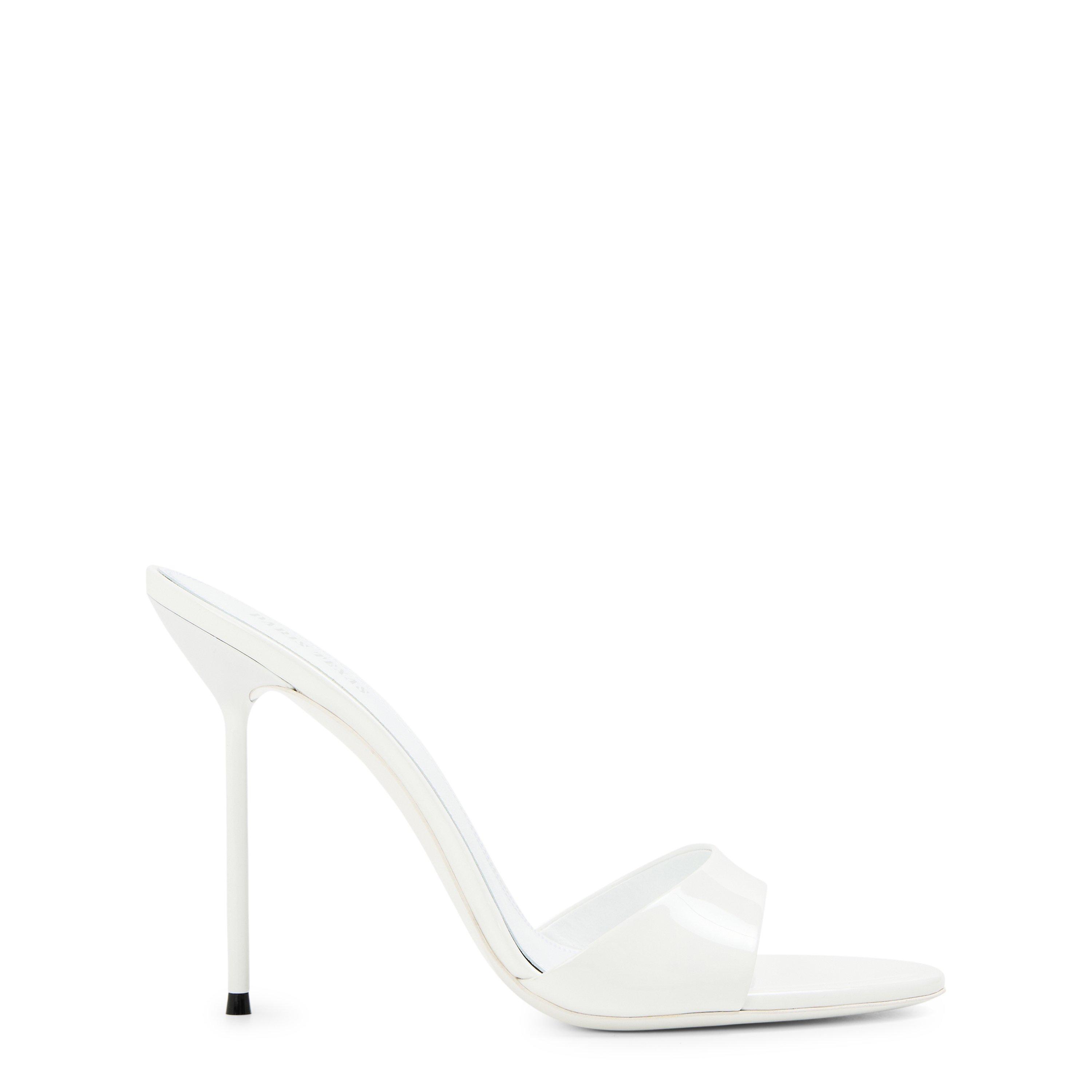 Optic White - Paris Texas - Women's Lidia Heeled Mules - 1