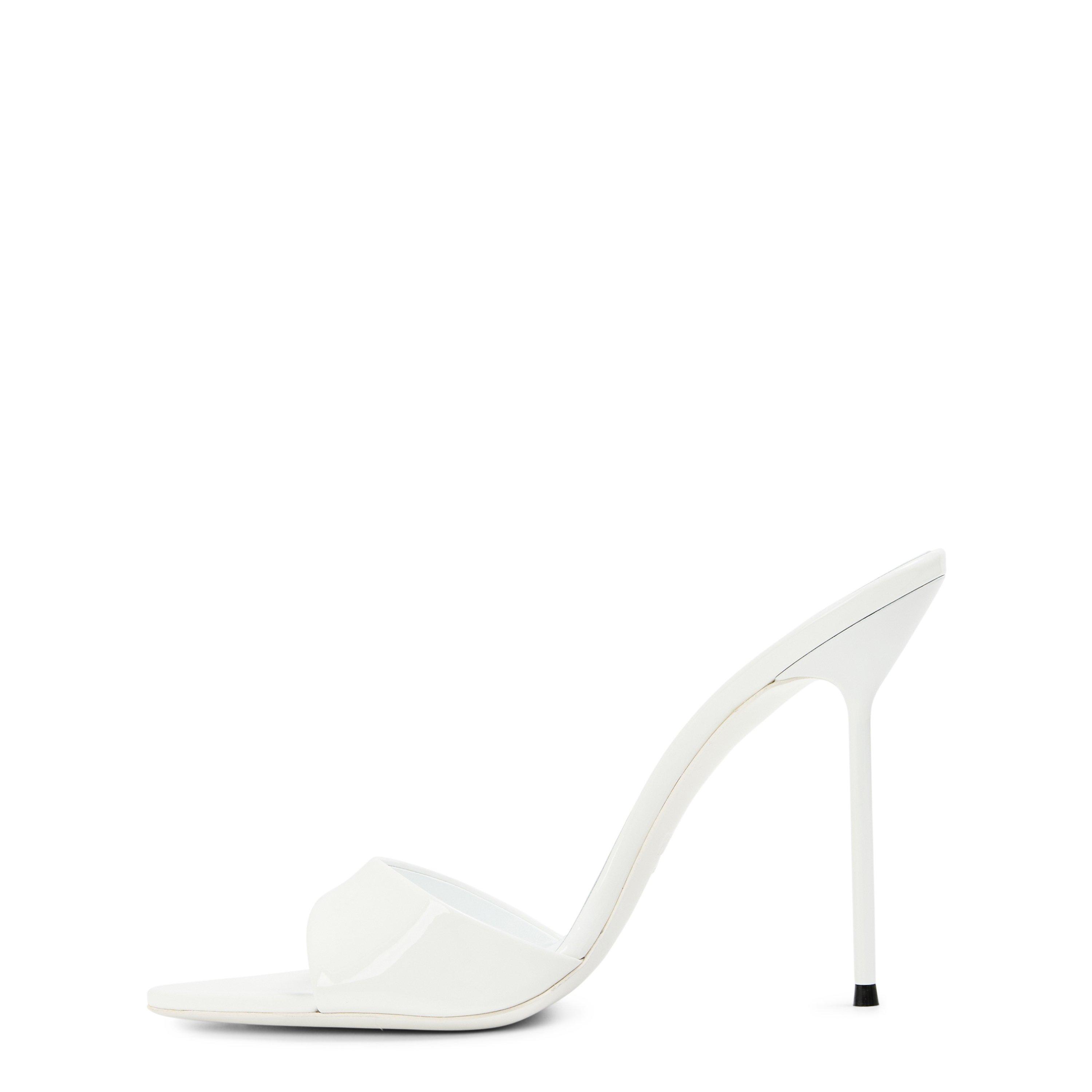 Optic White - Paris Texas - Women's Lidia Heeled Mules - 2