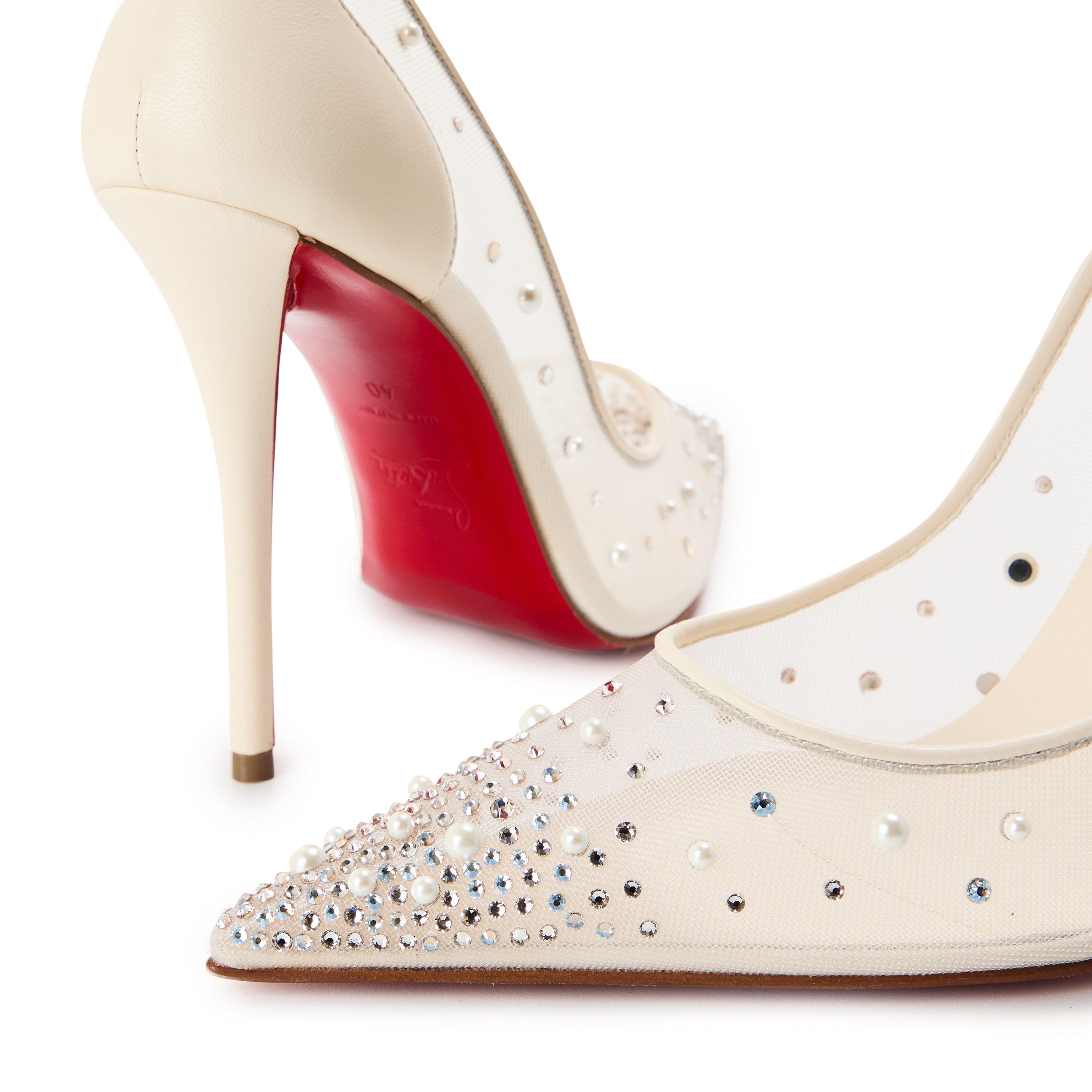 Bianco Suzuran - Christian Louboutin - Women's Stiletto Court Shoes - 4