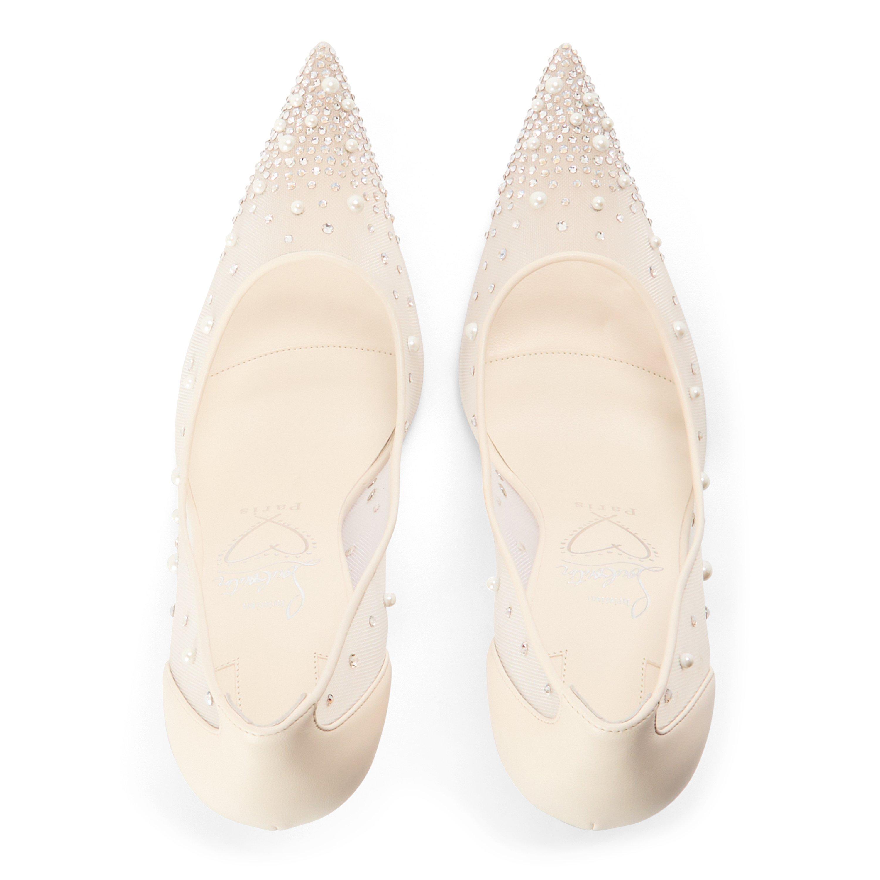 Bianco Suzuran - Christian Louboutin - Women's Stiletto Court Shoes - 5