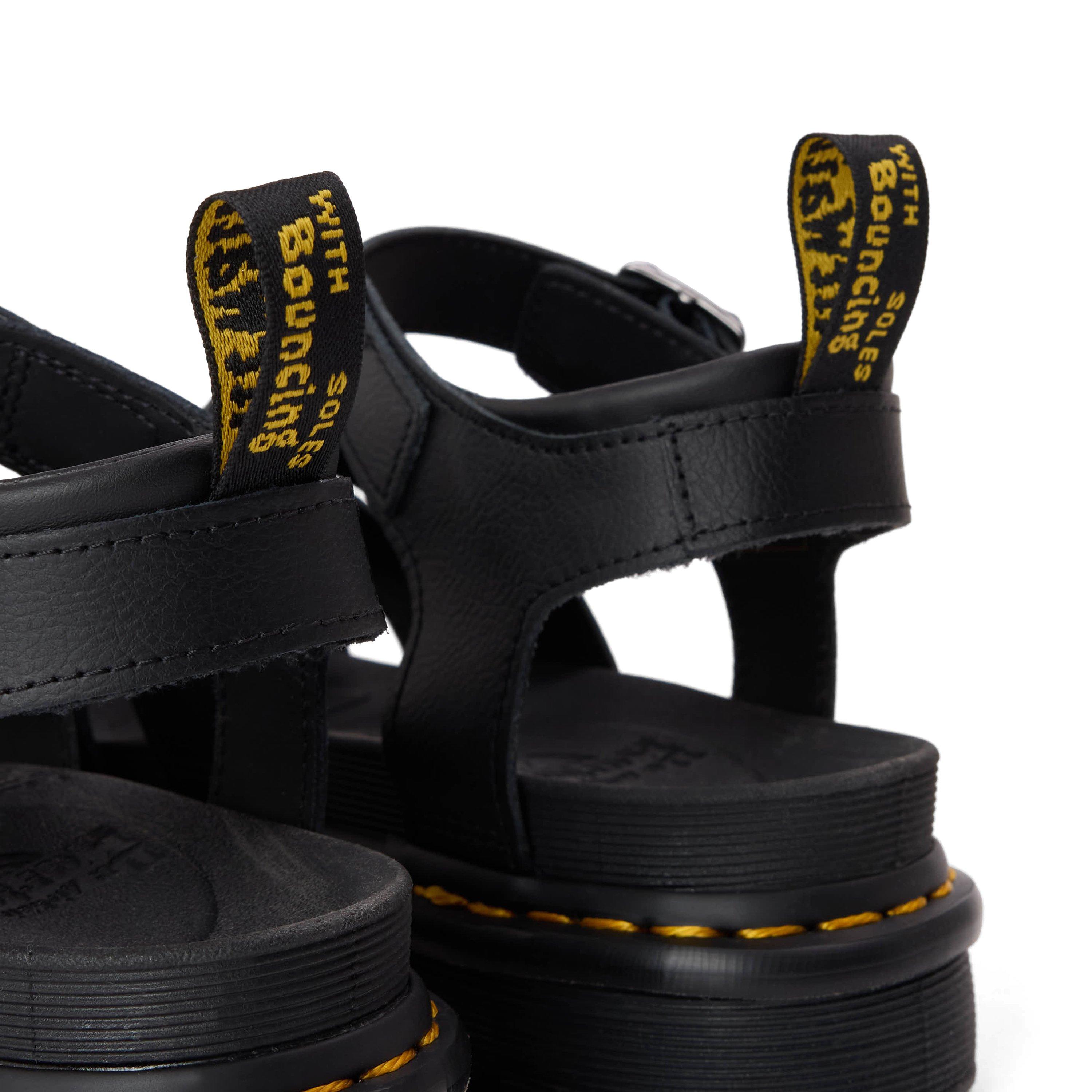 Black - Dr Martens - Women's Blaire Flat Sandals - 4
