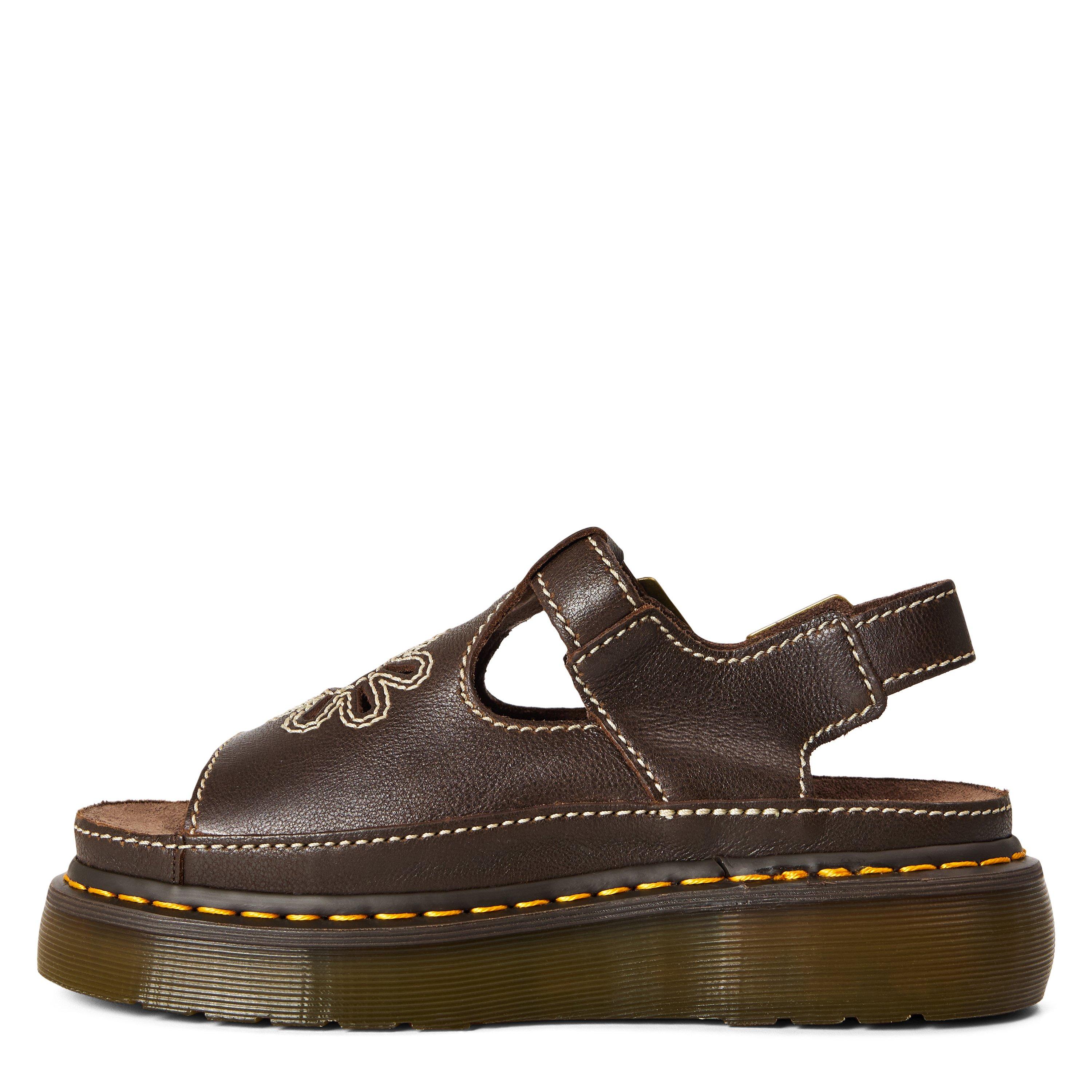 Kelp Brown - Dr Martens - Doc M Dunnet Flower Ld71 - 2