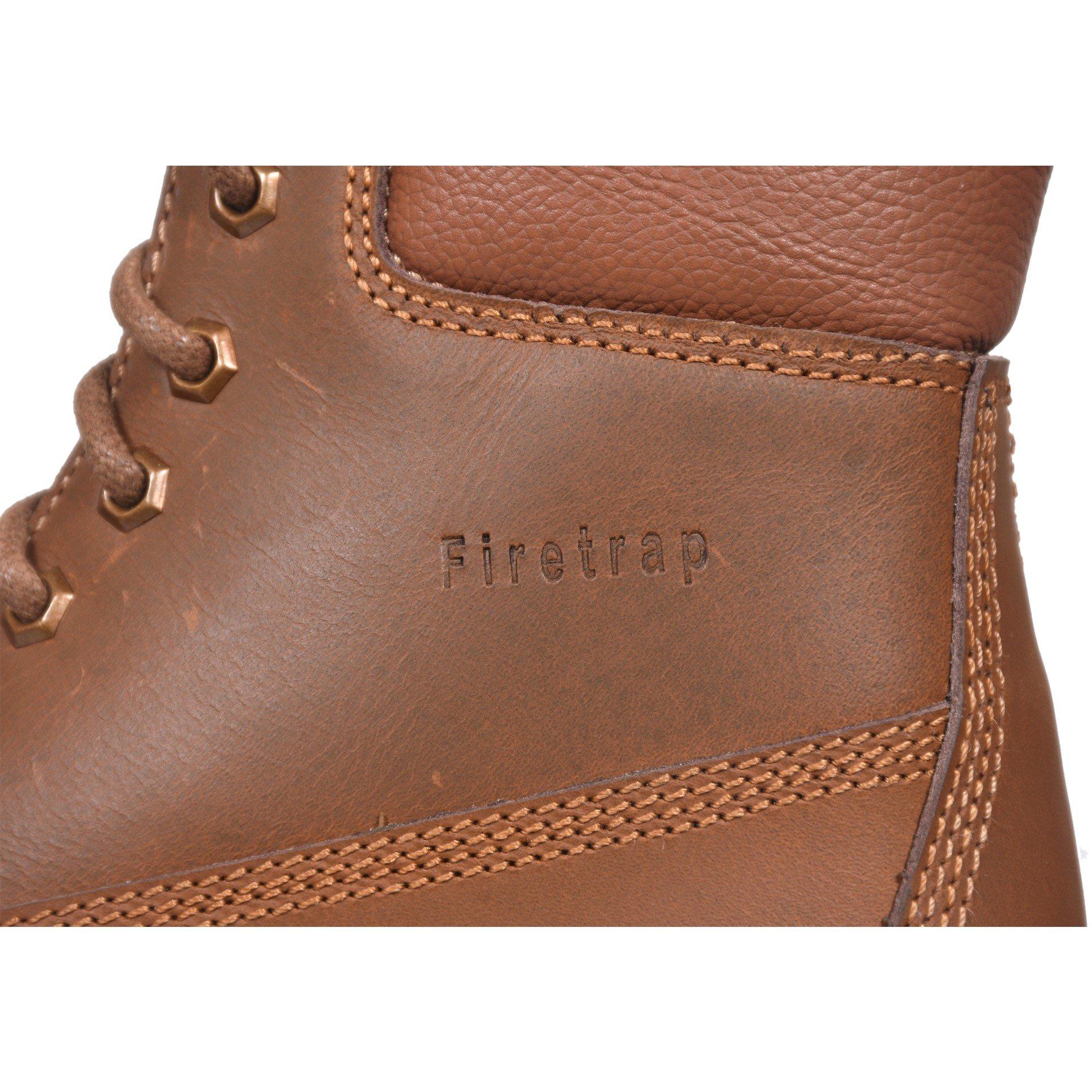Tan - Firetrap - Tami Leather Boot Ld62 - 3