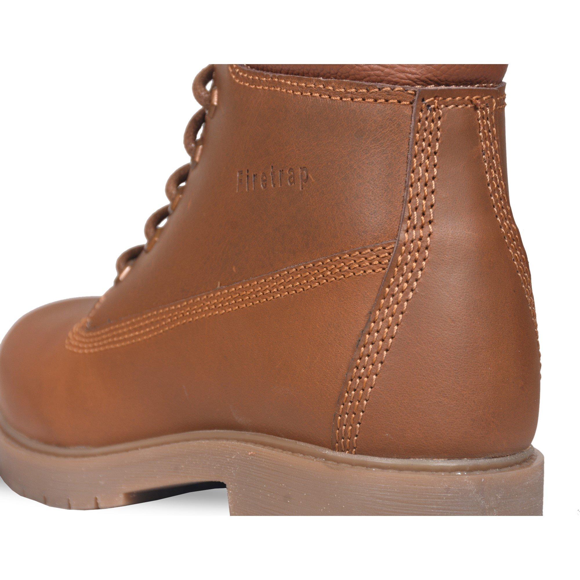 Tan - Firetrap - Tami Leather Boot Ld62 - 4