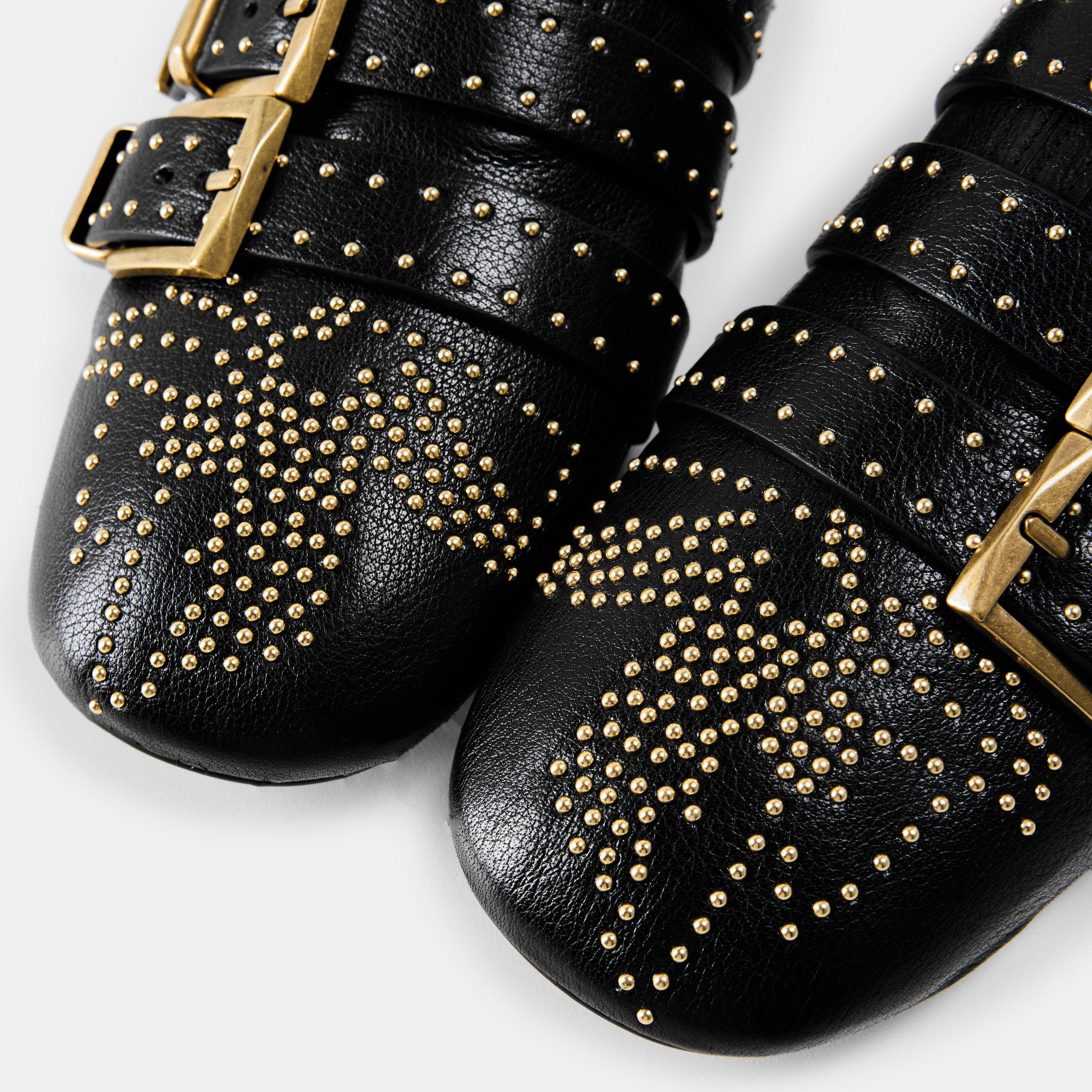 Black - Chloe - Women's Susan Monk Shoes - 4