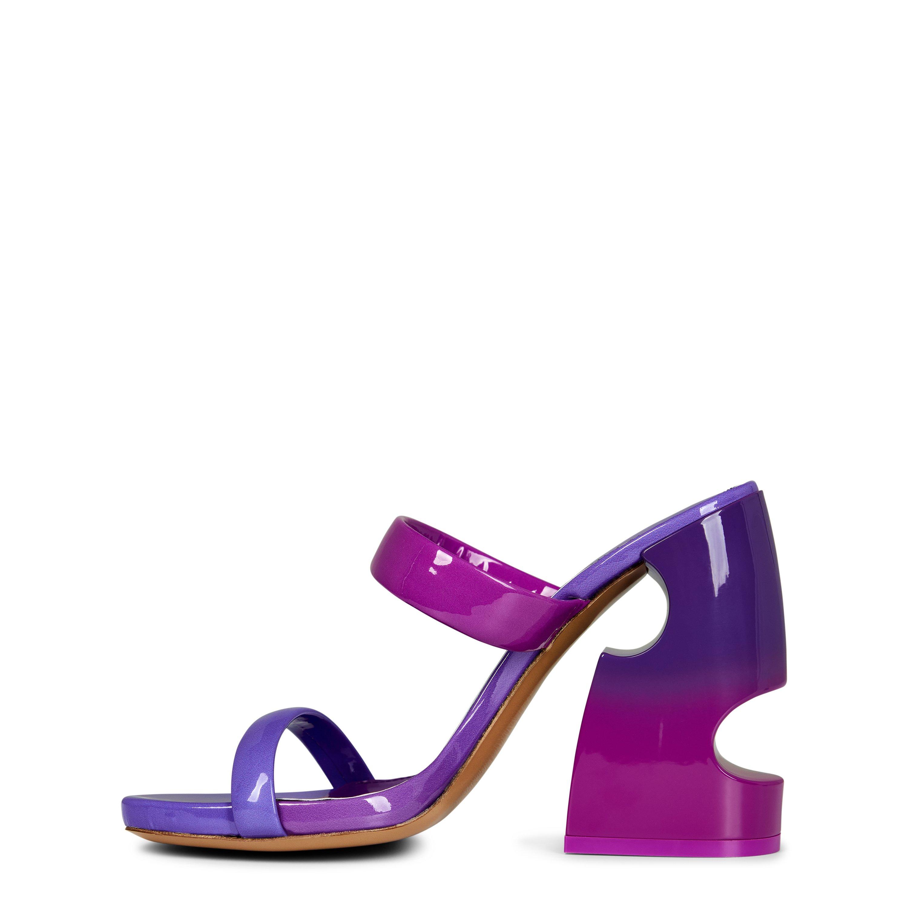 Off White | Pop Meteor Block Heel Mules | Heeled Mules